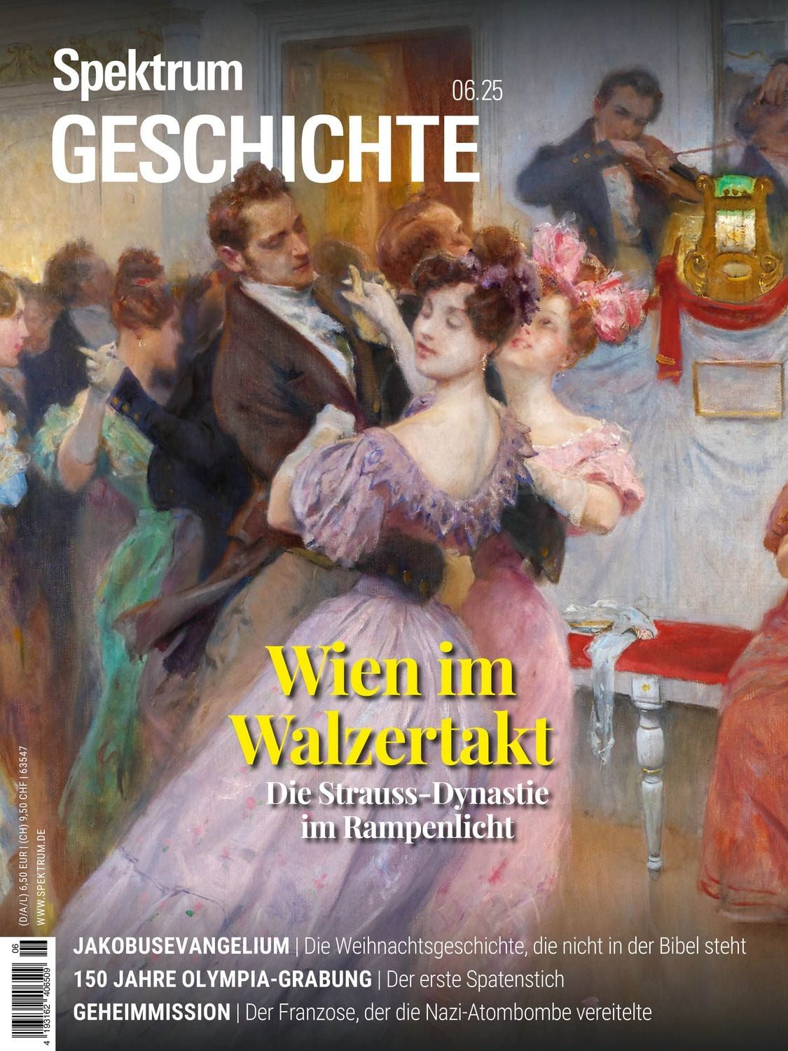 Spektrum Geschichte 6/2025 - Wien im Walzertakt / Spektrum der Wissenschaft