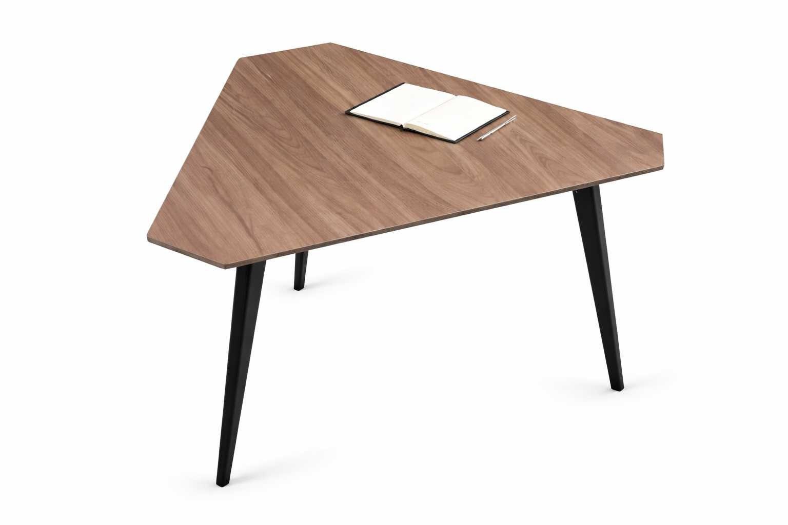 Xlmoebel Konferenztisch Moderner Holzschreibtisch in Braun mit stabiler Bauweise, Made in Europa