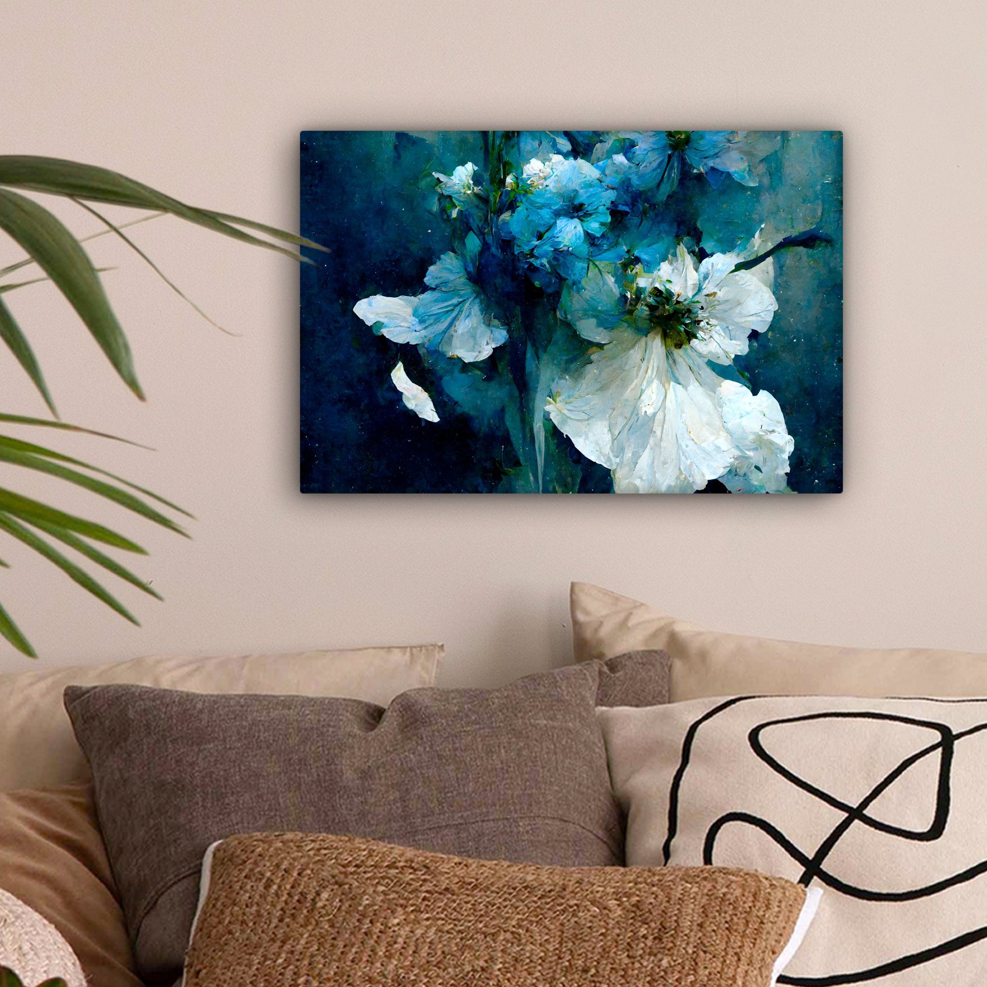 OneMillionCanvasses® Leinwandbild Blumen - Blumenstrauß - günstig online kaufen