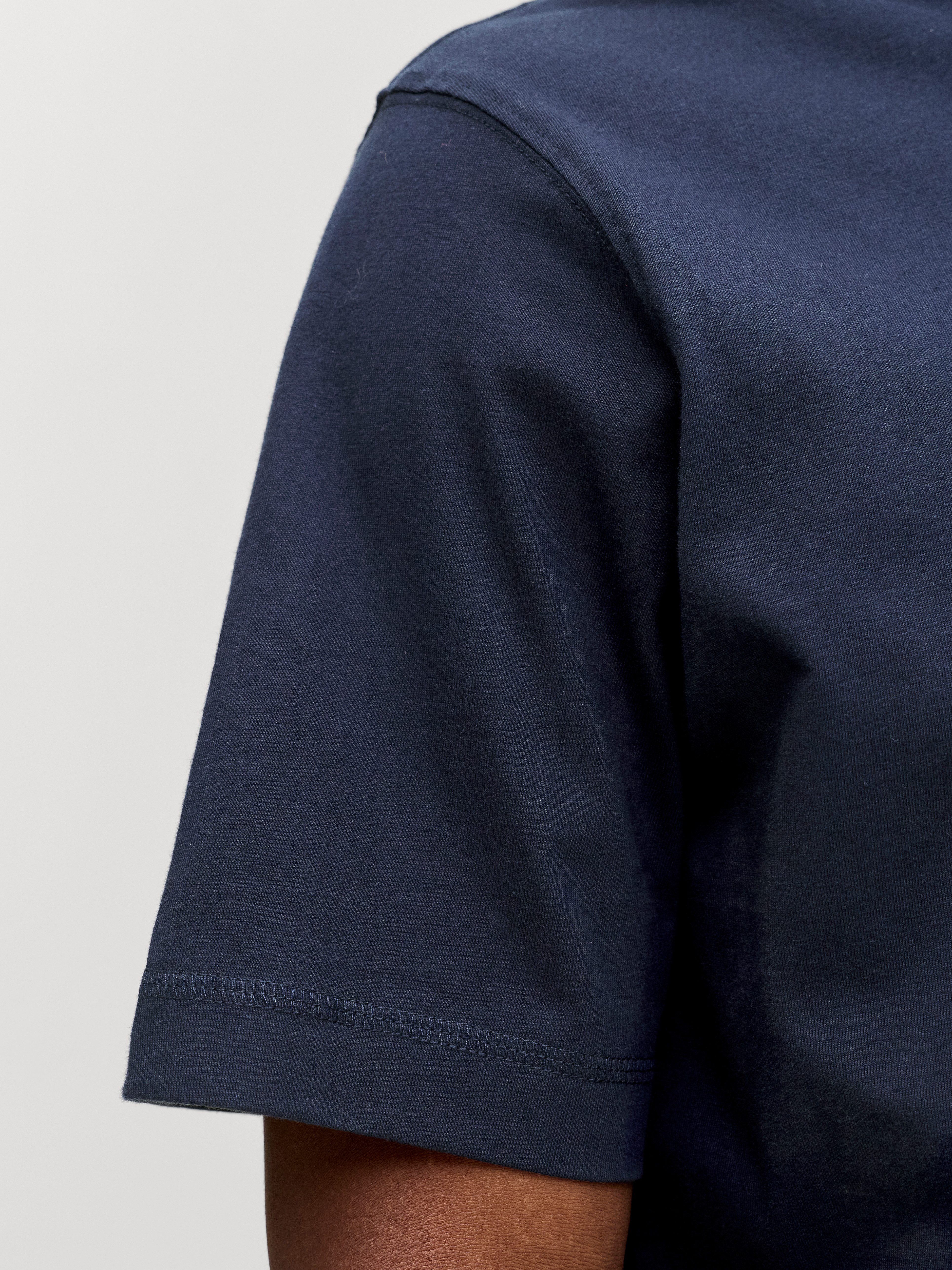 Jack & Jones PlusSize T-Shirt JORNORREBRO EMB TEE SS CREW NECK PLS günstig online kaufen