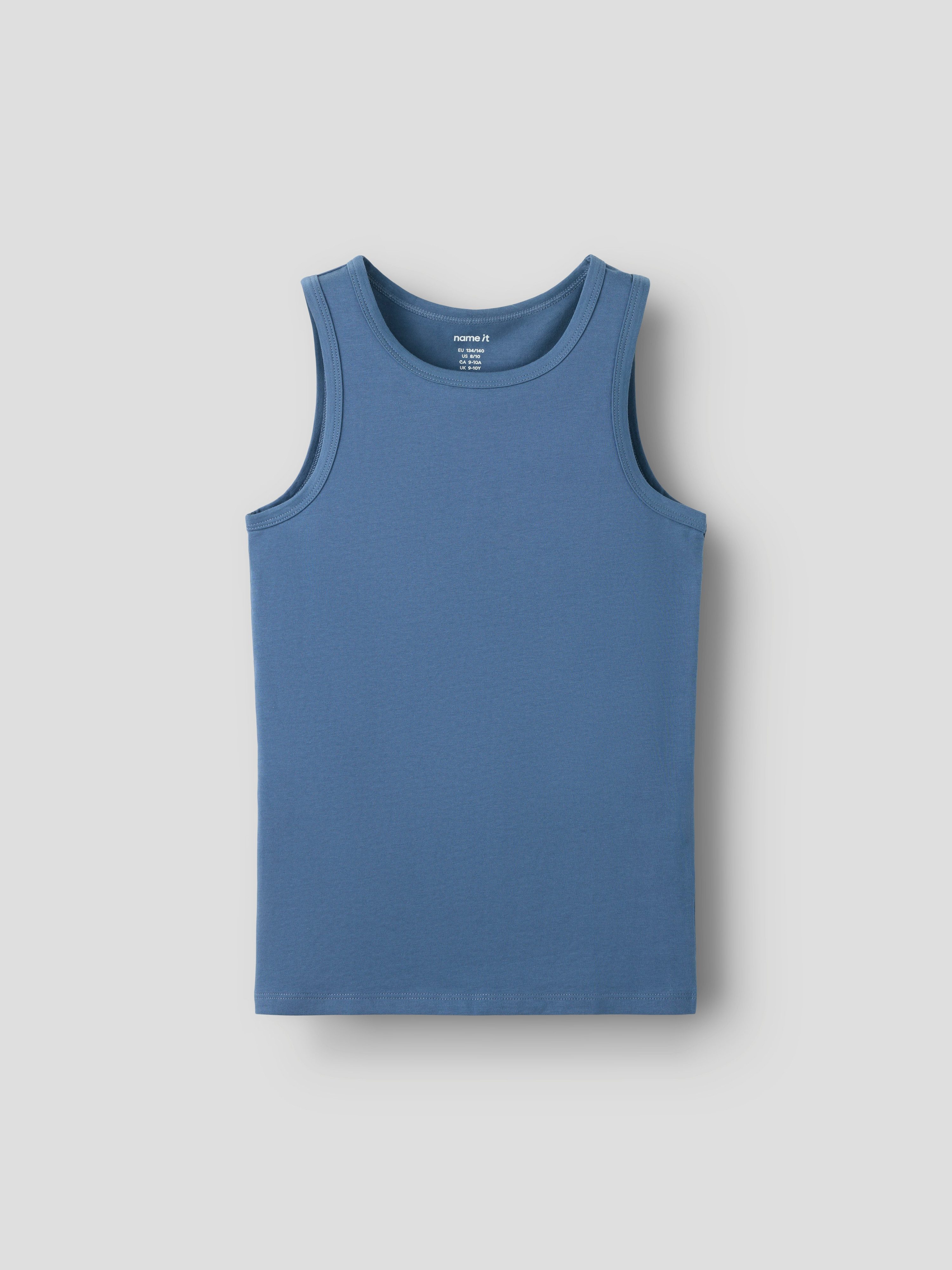 Name It Unterhemd NKMTANK TOP 2P KICK OFF NOOS (Packung, 2-St) Baumwollmischung, uni und bedruckt im Set