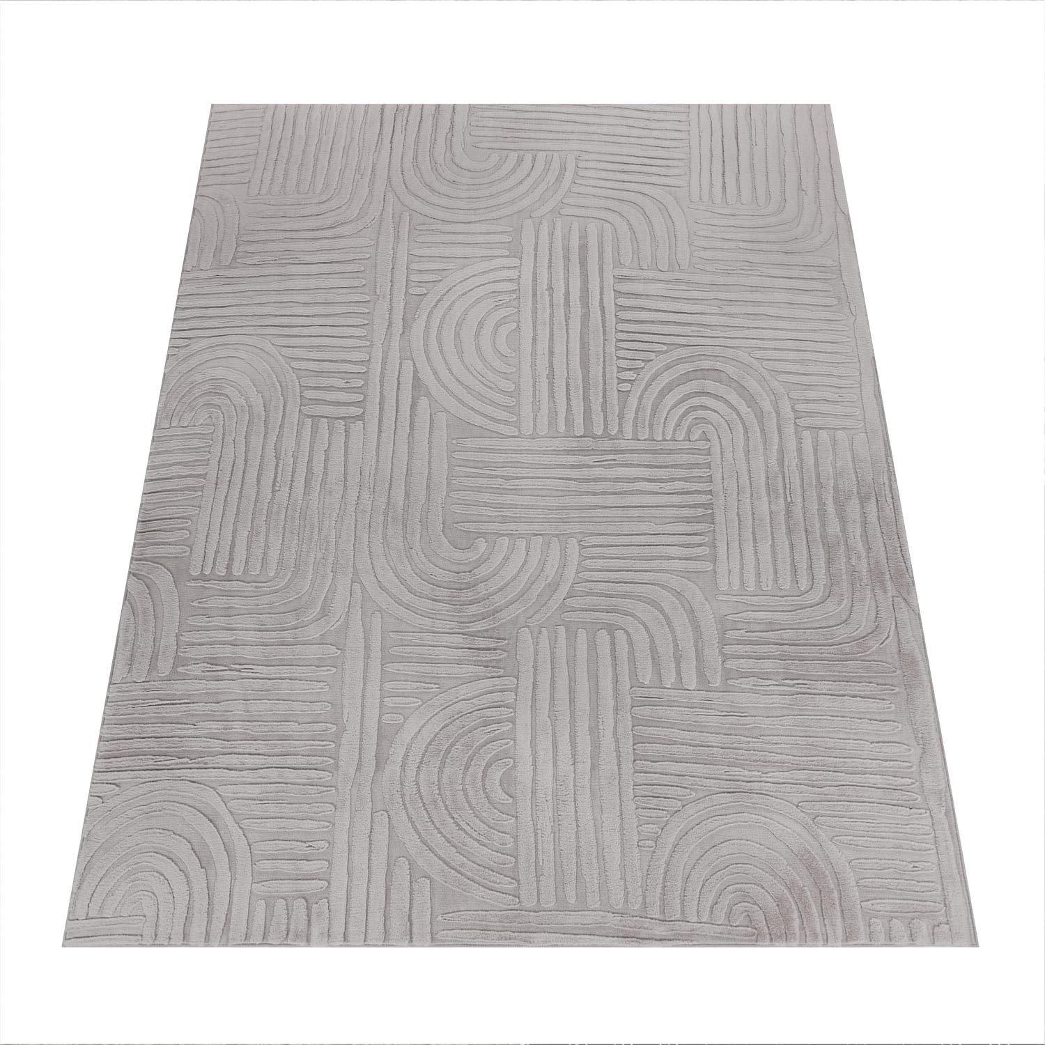 KADIMA DESIGN Teppich waschbar Unifarben Struktur Wohnzimmer Teppich Kurzfl günstig online kaufen