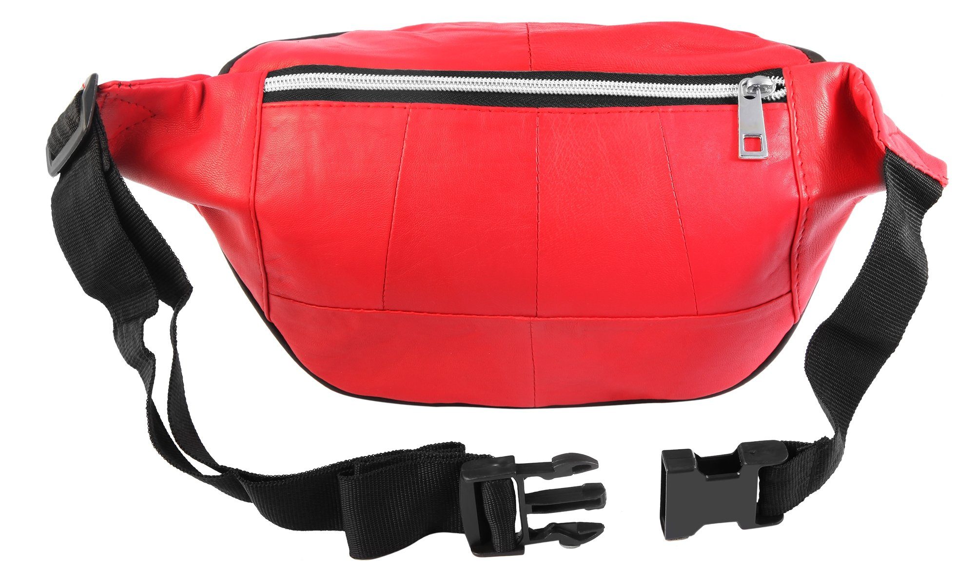 STEINMEISTER Bauchtasche Siham Unisex Gürteltasche Hüfttasche aus Echtleder