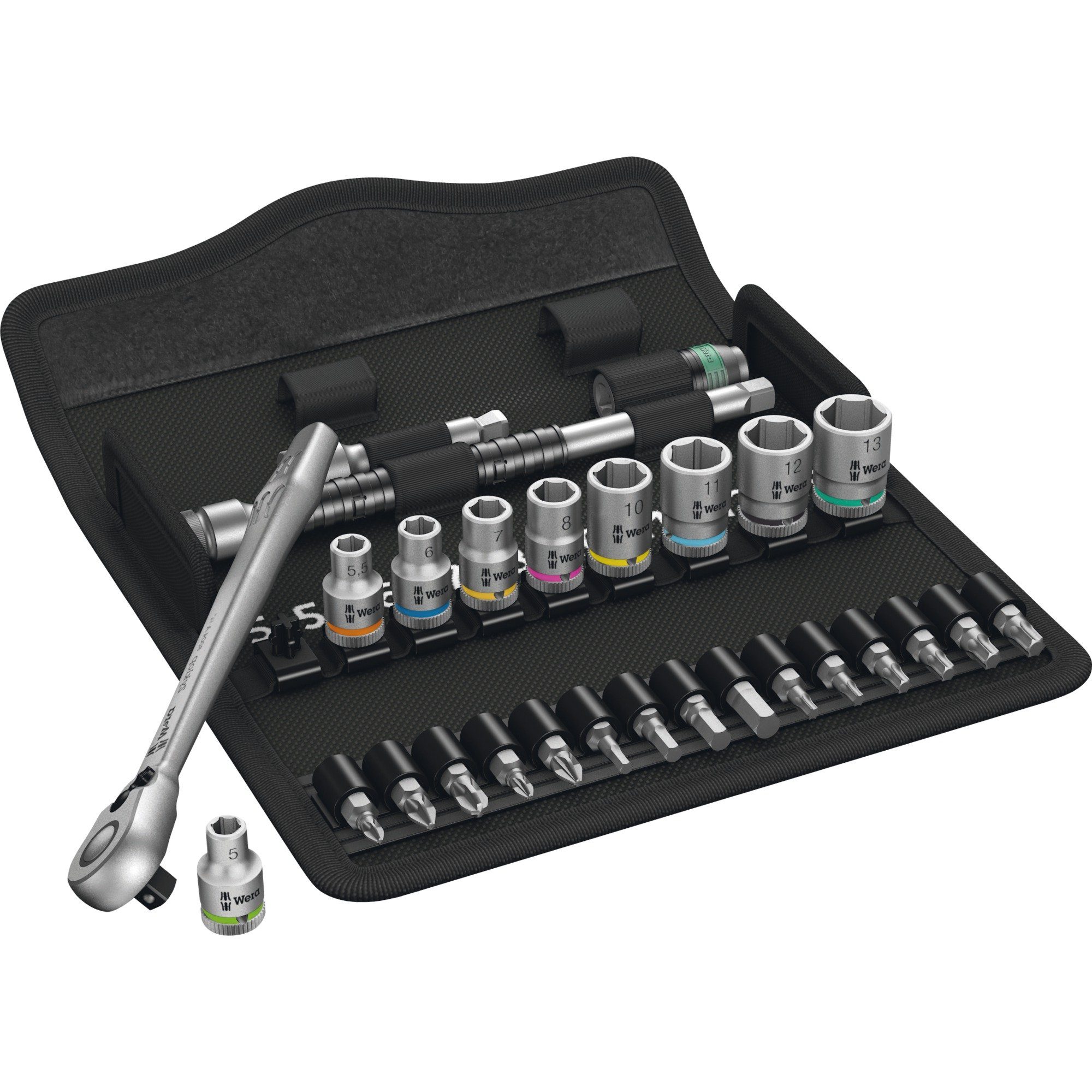 Wera Ratsche Wera Zyklop Metal-Knarrensatz 8100 SA 8