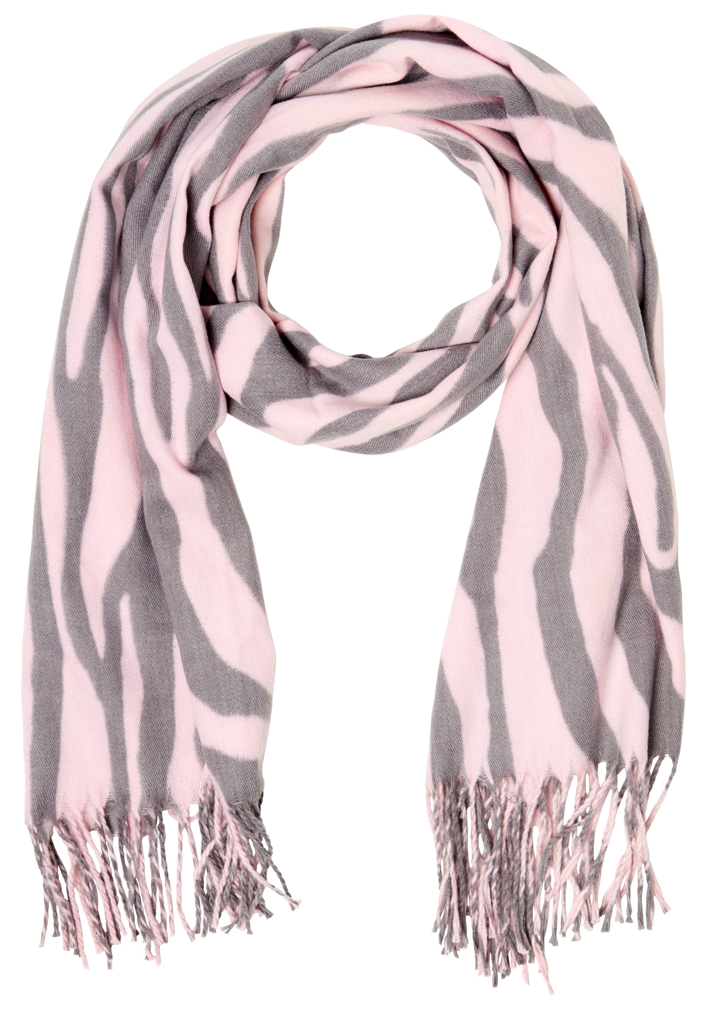 Laura Scott Schal, mit Animalmuster, einlagige Webstruktur. € 32,99, (€ 32,99 pro 1 Stk).
