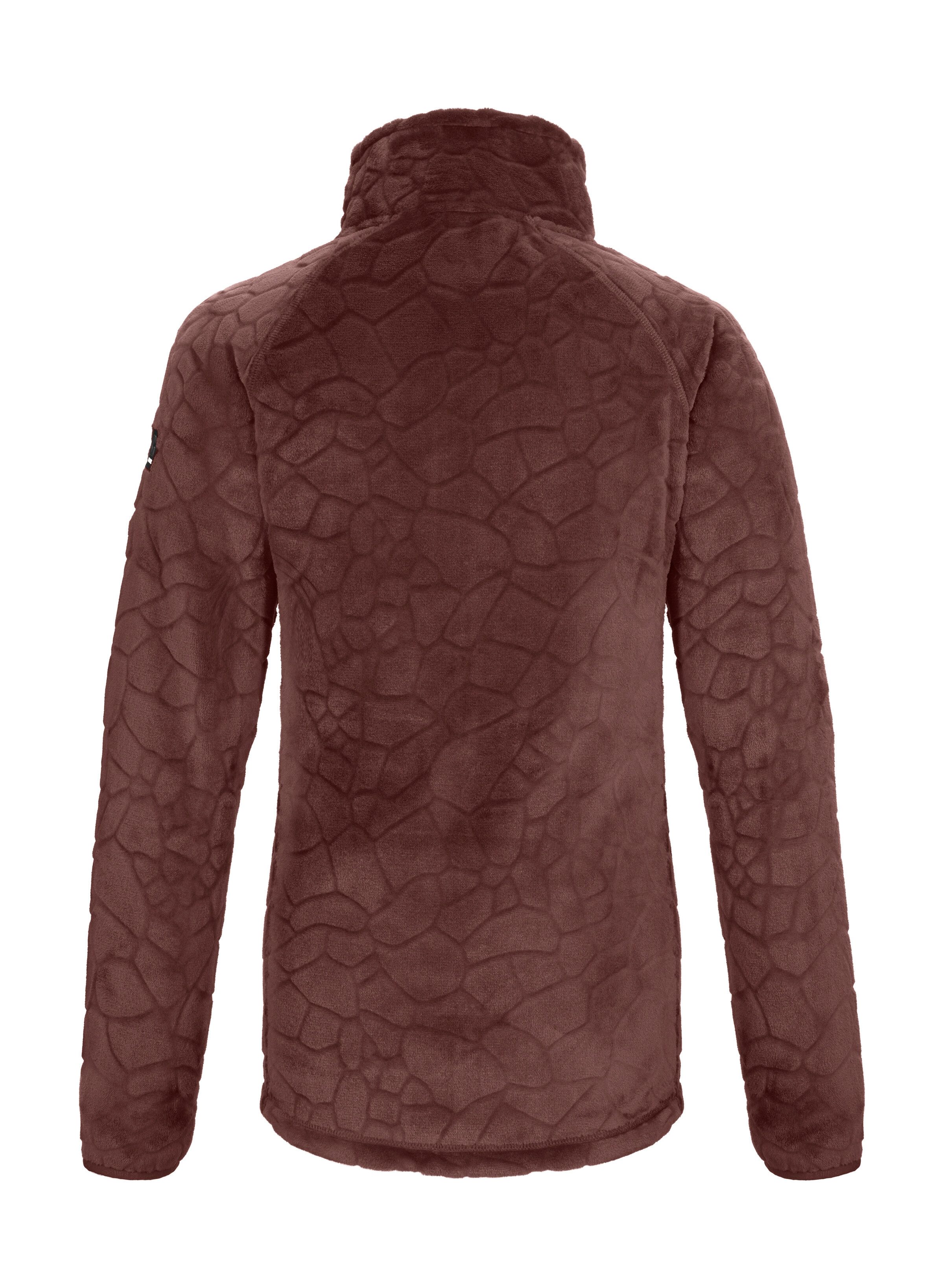 Killtec Fleecejacke KOW 56 WMN FLC JCKT Weiche Fleecejacke, verschließbare Taschen, Kinnschutz – Bild 2 von 2
