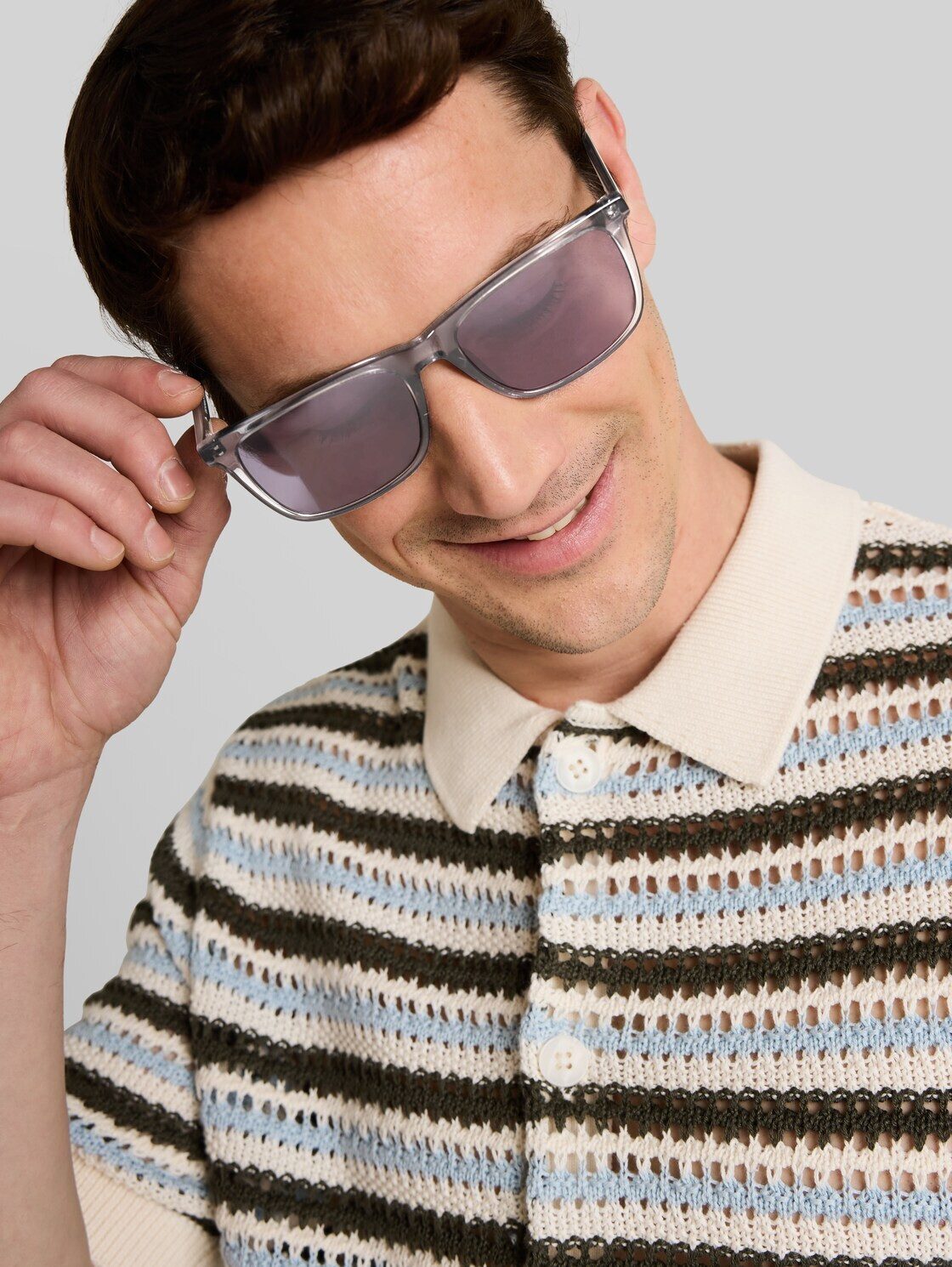 TOM TAILOR Sonnenbrille Eyewear (im Einserpack) Karree Sonnenbrille aus Acetate Renew UV400