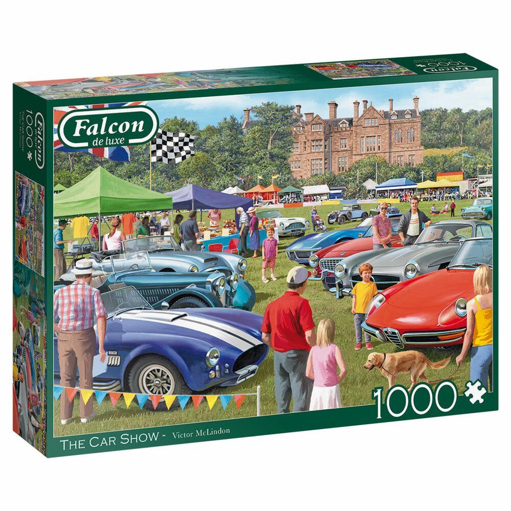Jumbo Spiele Puzzle Falcon The Car Show 1000 Teile, 1000 Puzzleteile