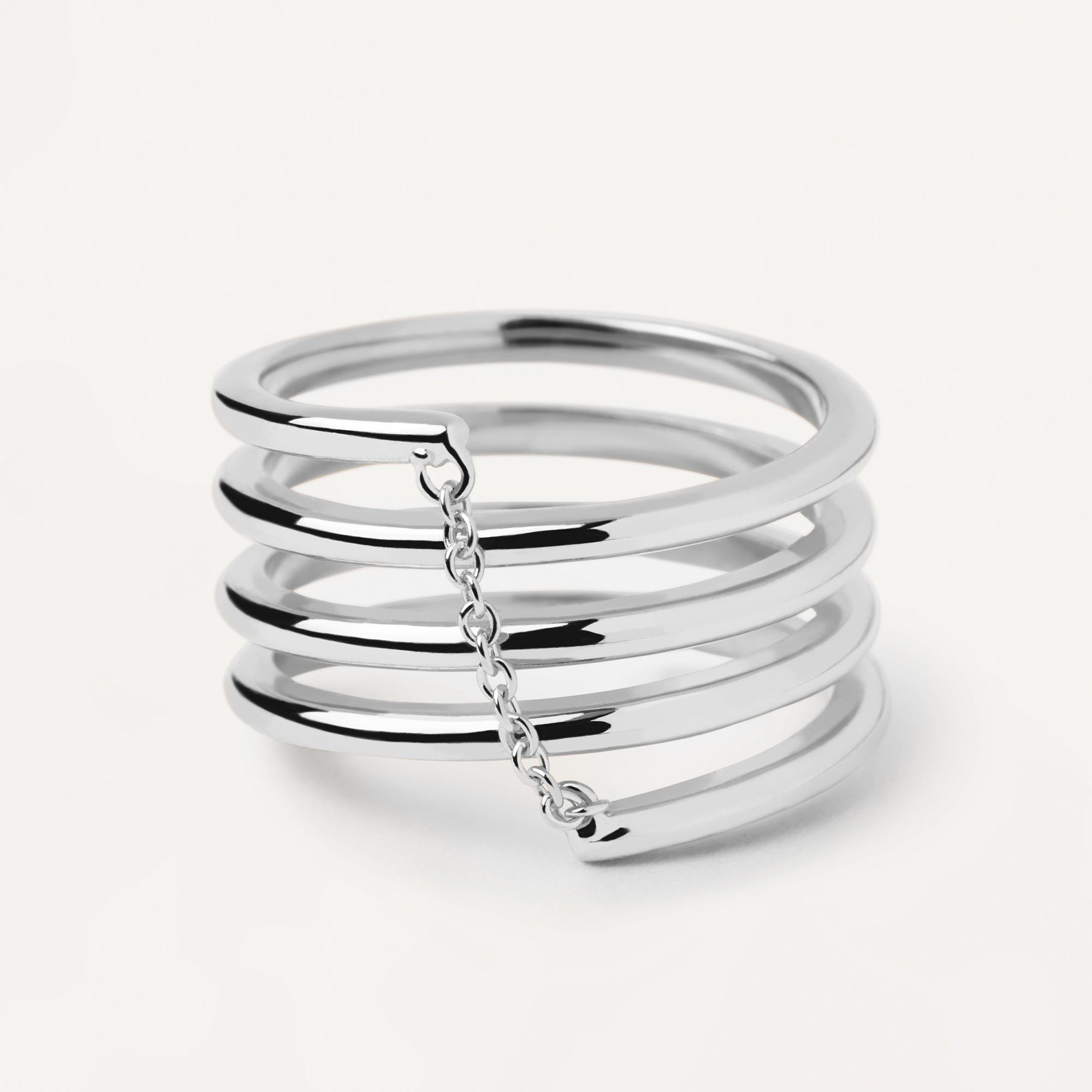 P D Paola Fingerring Ring 925er Sterlingsilber