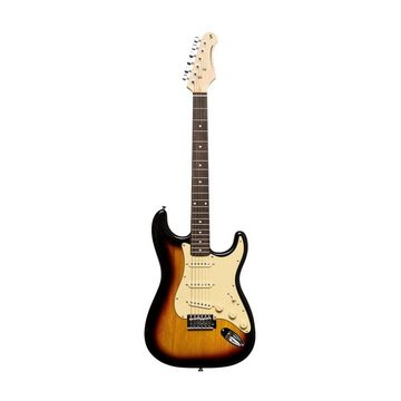 Stagg E-Gitarre SES-30 SNB Standard "S" E-Gitarre