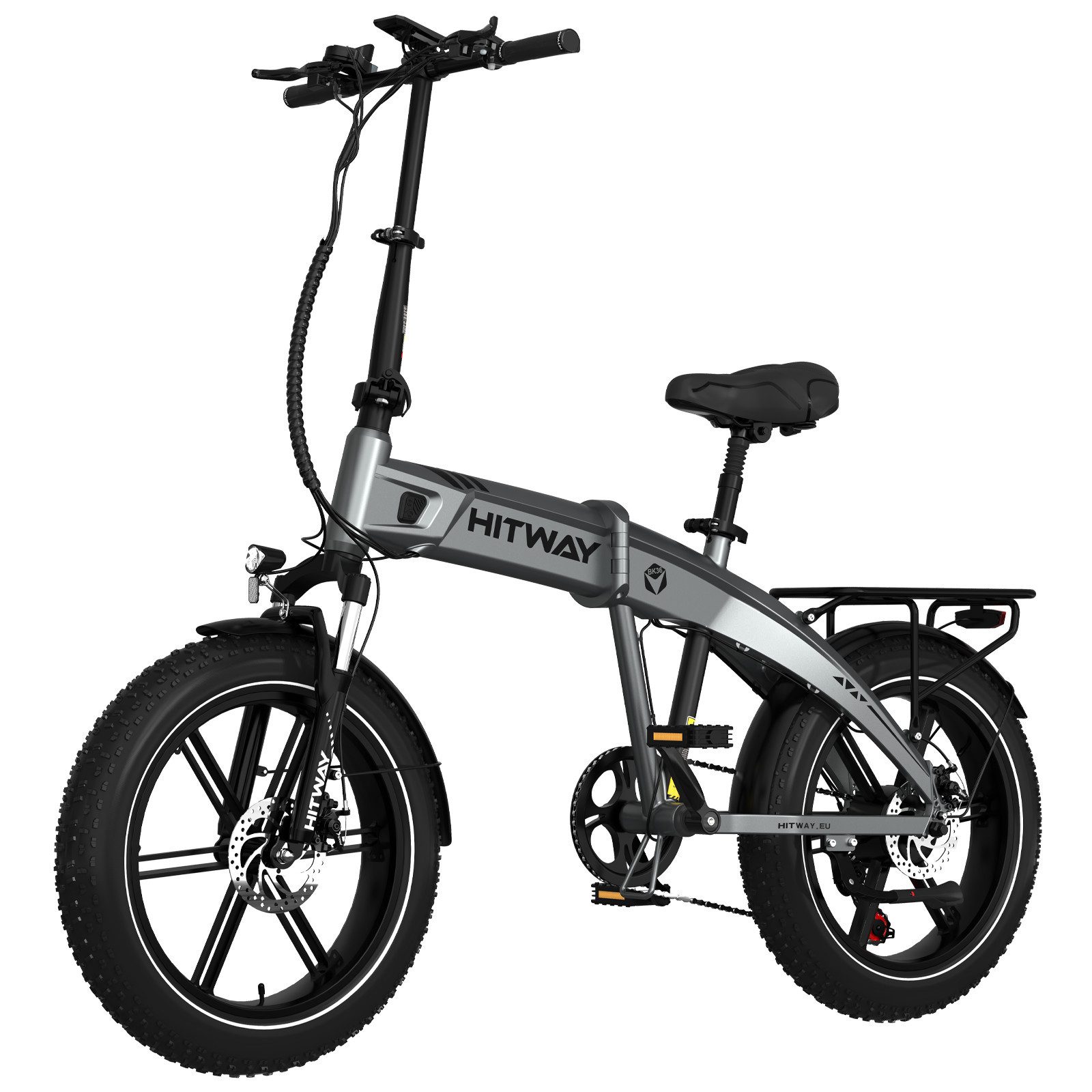 E-Bike Klapprad Pedelec 20 zoll Faltrad mit 48V10,4Ah Akku bis zu 50-100km