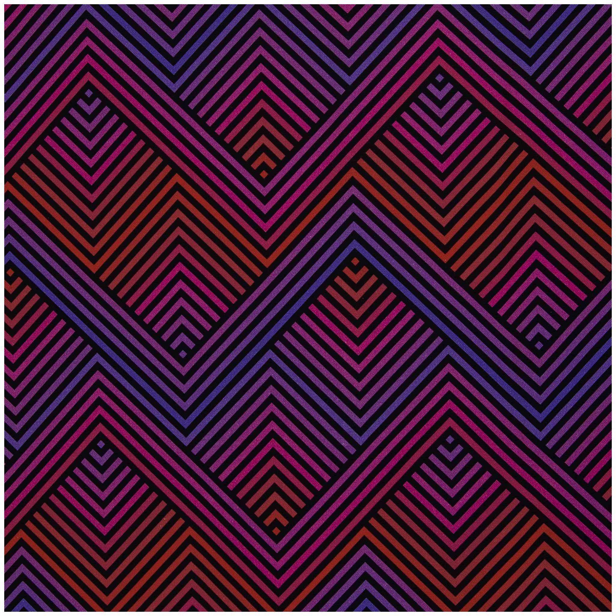 maDDma Stoff Canvas-Stoff Abby Zickzack-Muster 1/2 Meterware 150cm breit, Muster 2