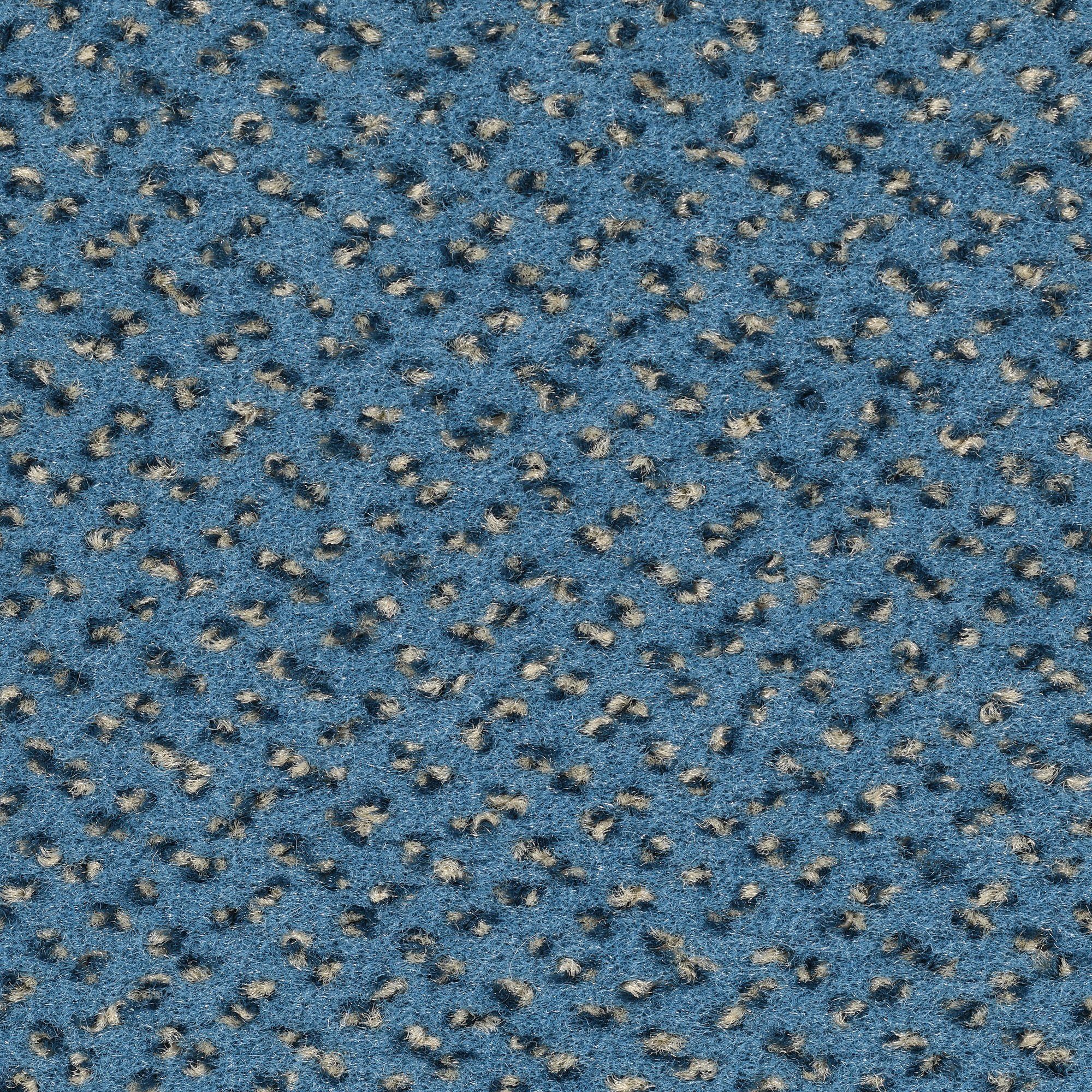 Teppichboden Veloursteppich Passion 1006 (Riva), Vorwerk, rechteckig, Höhe: 6,7 mm, Wohnzimmer, Schlafzimmer, Kinderzimmer, Breite 400/500 cm hell-blau
