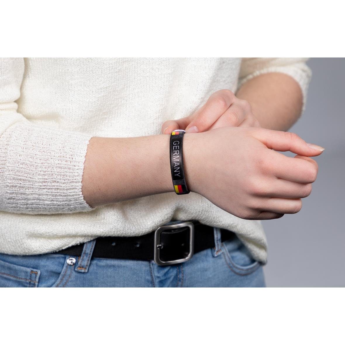 elasto Dekoobjekt Fan-Armband Deutschland Fanartikel Accessoires für EM 2024