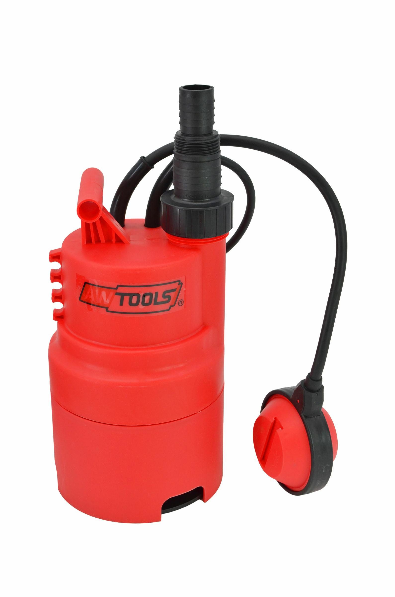 AWTOOLS Schmutzwasserpumpe Schmutzwasserpumpe AWTOOLS 400W mit Schwimmerschalter