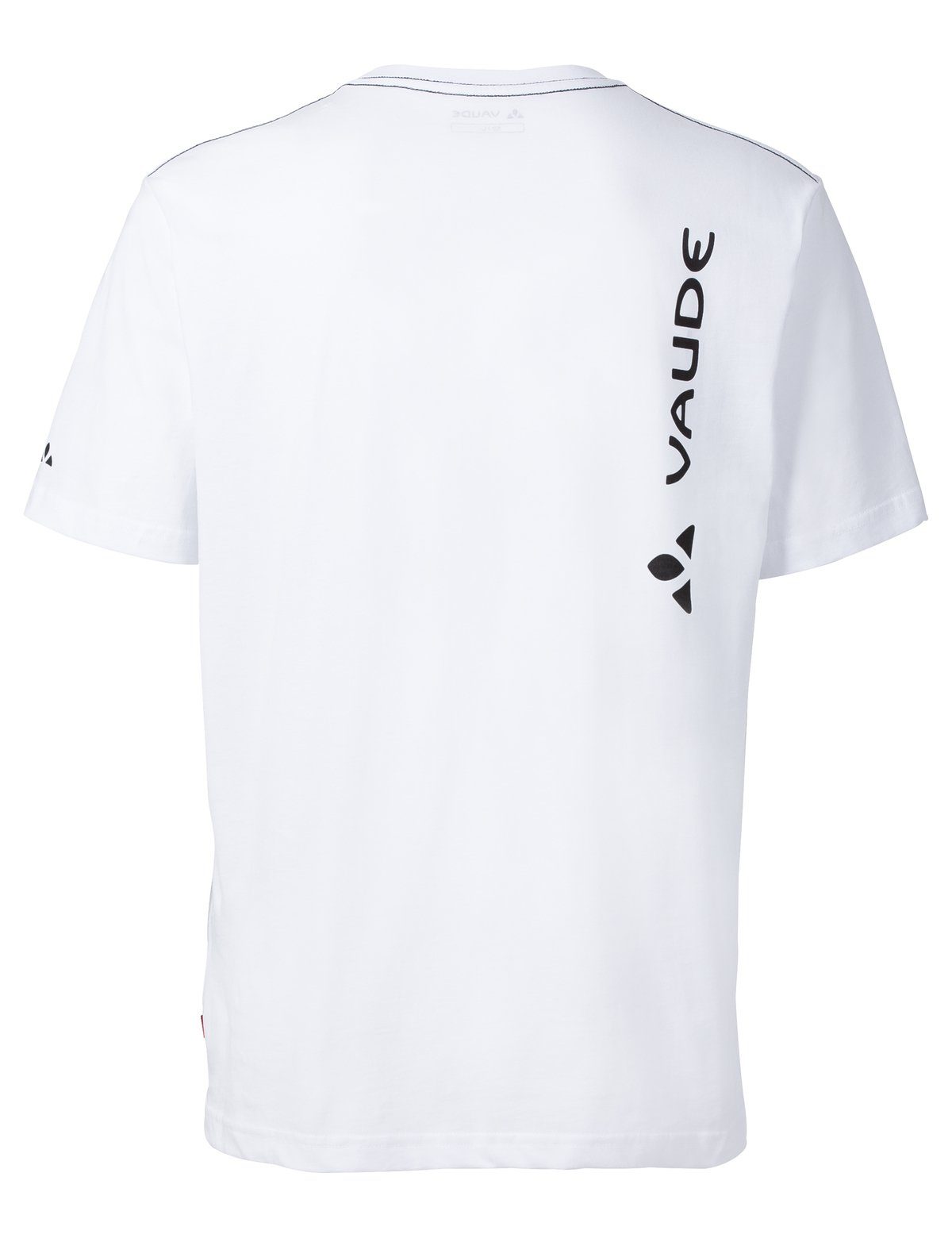 VAUDE T-Shirt Men's Brand T-Shirt Knopf white Grüner (1-tlg)