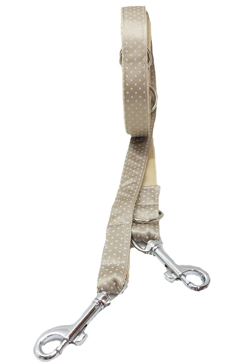 Steinnacher Bärbel Hundeleine Hundeleine Dotti beige Gr. S, Nylon