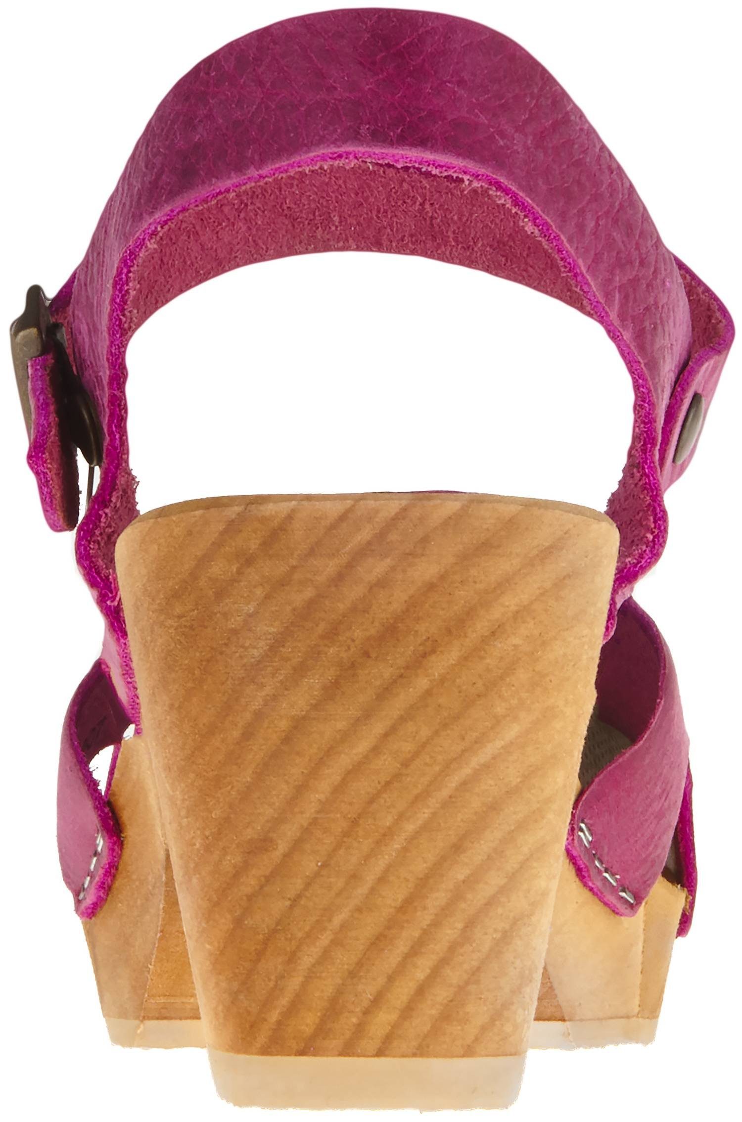Sanita Sanita Wood Matrix Square Flex Sandal Clog