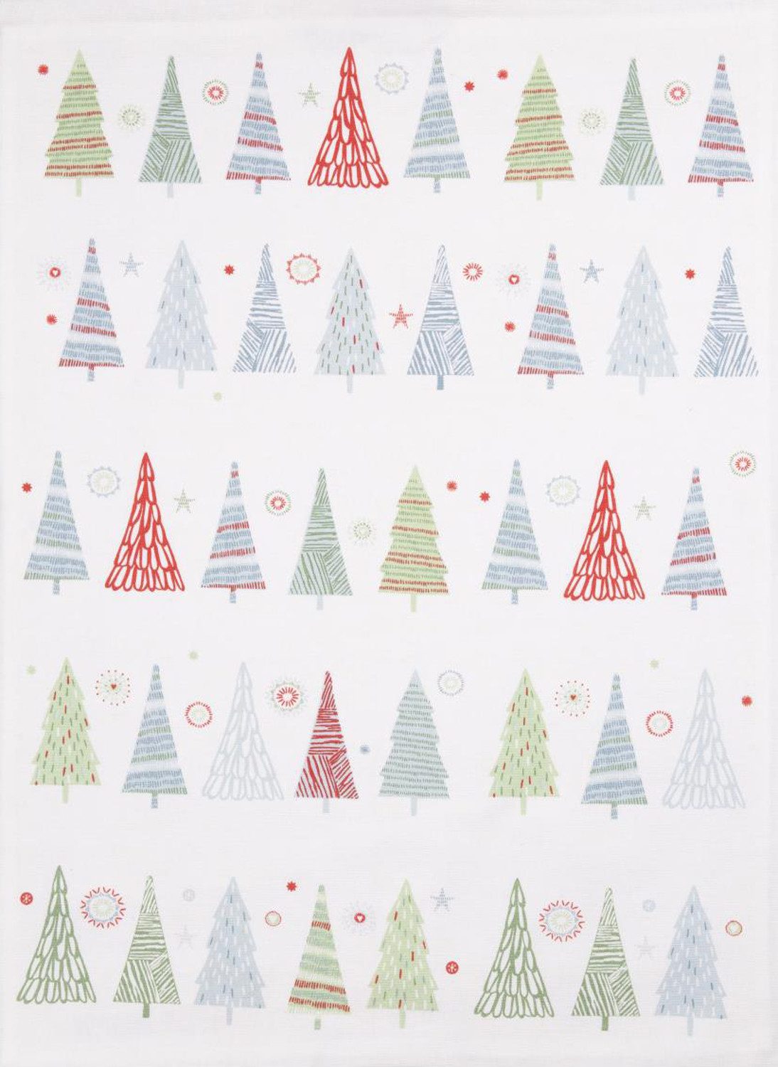 Kracht Geschirrtuch Forrest, (3-tlg., 3-teilig), Geschirrtücher (3 Stück), günstig online kaufen