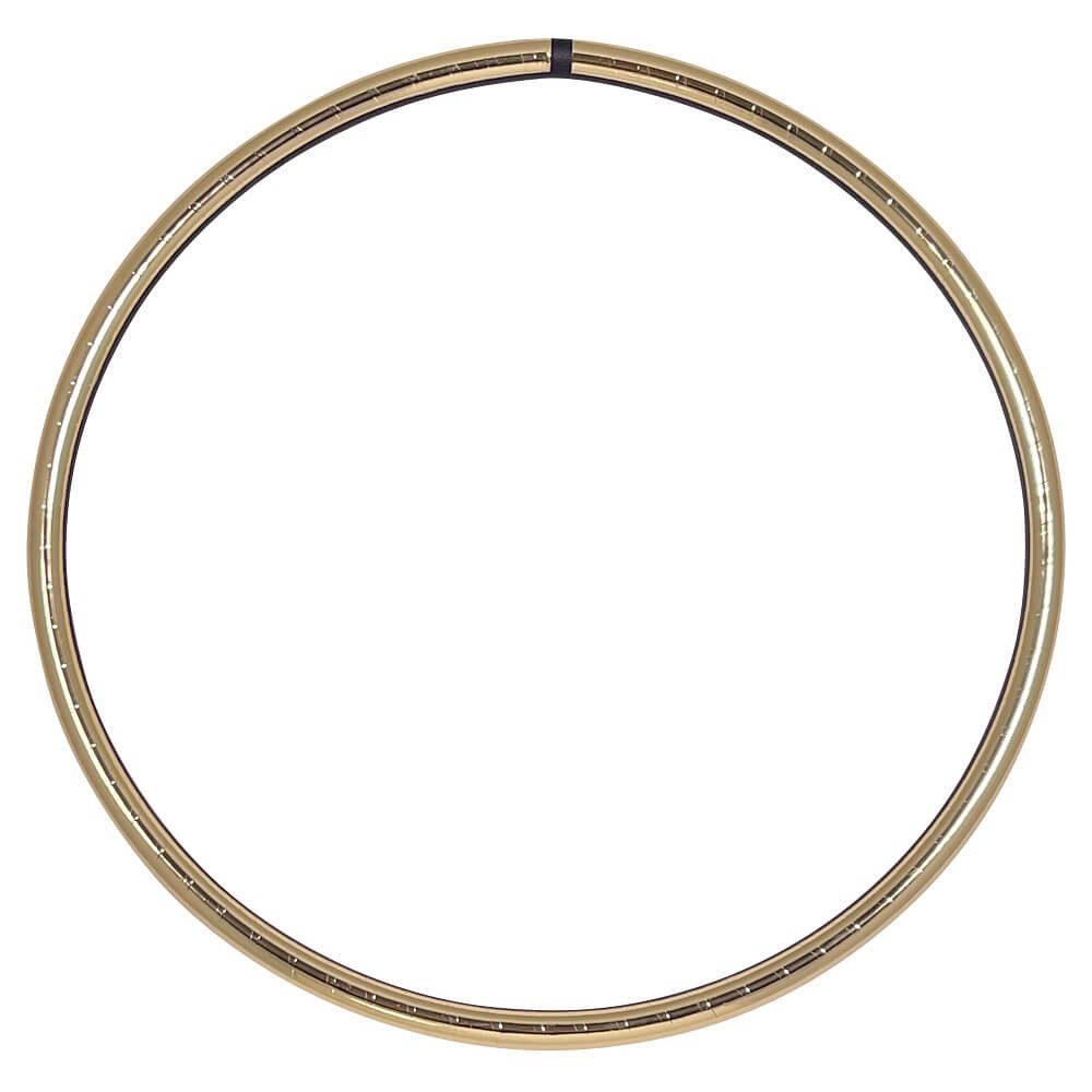 Hoopomania Hula-Hoop-Reifen Metallic Hoop Ø100cm Gold Reifen, Hula