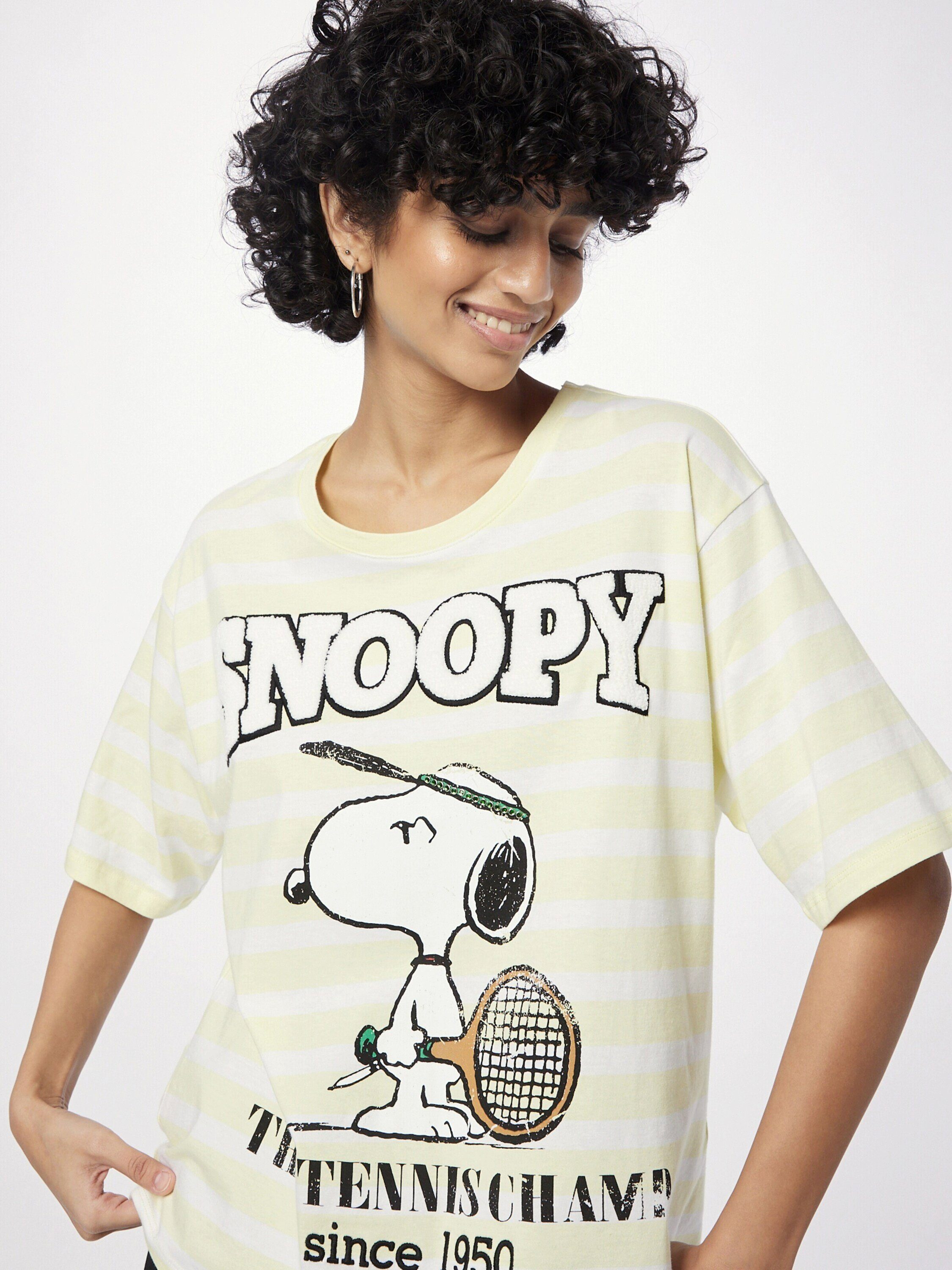 (1-tlg) T-Shirt Details Plain/ohne Frogbox Snoopy