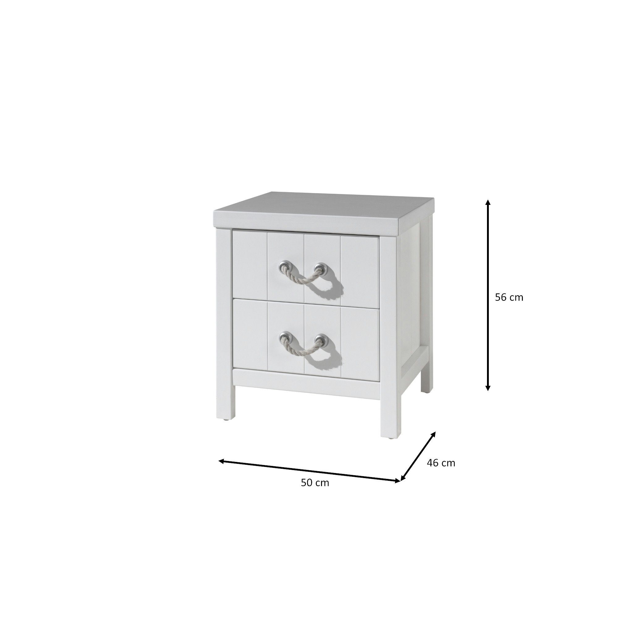 Kindermöbel 24 Komplettschlafzimmer Kleiderschrank, Jugendzimmer Vipack Nachtkonsole inkl + Lee (3-tlg) + Bett