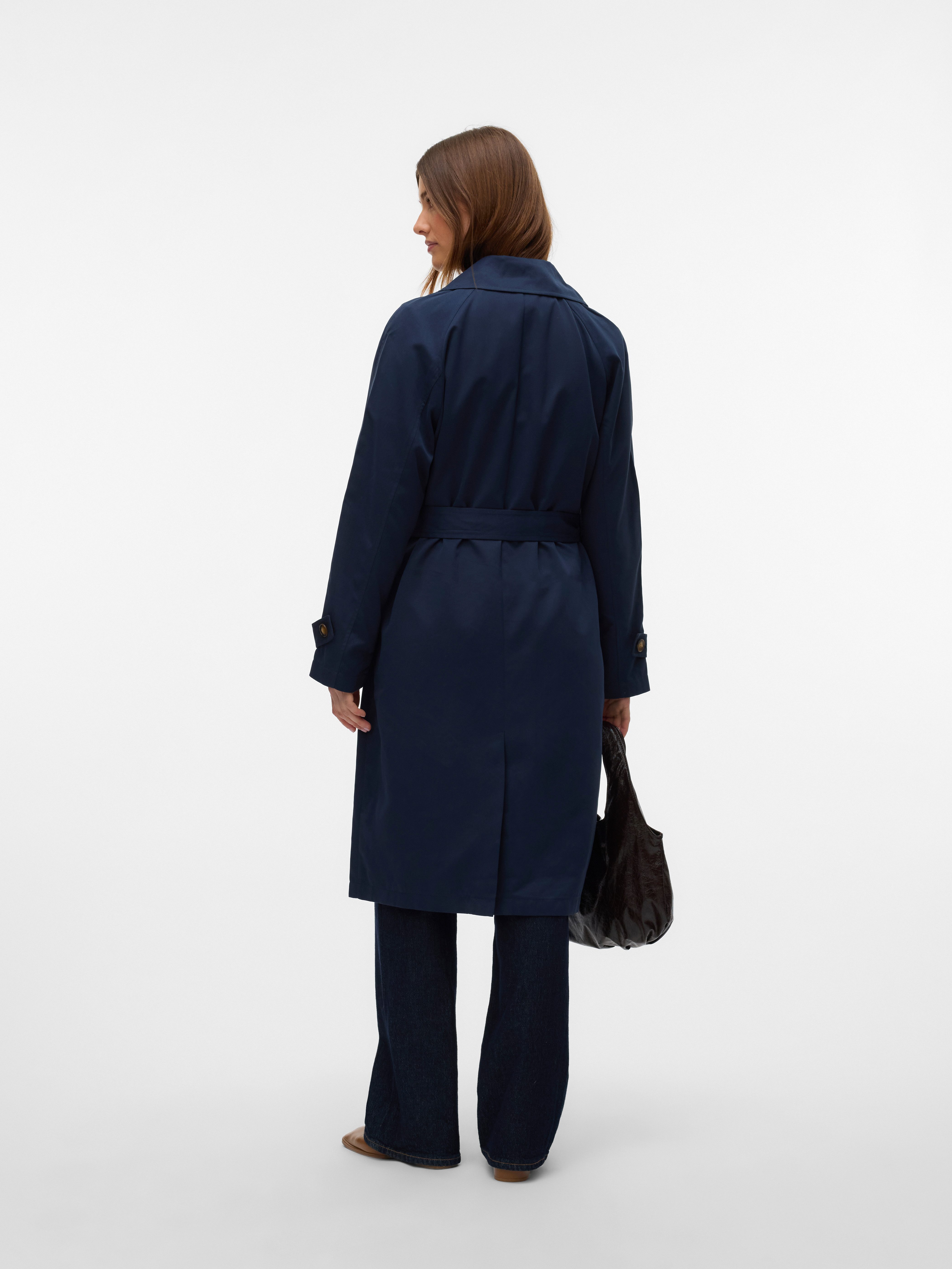 Vero Moda Trenchcoat VMLOU LONG TRENCHCOAT günstig online kaufen