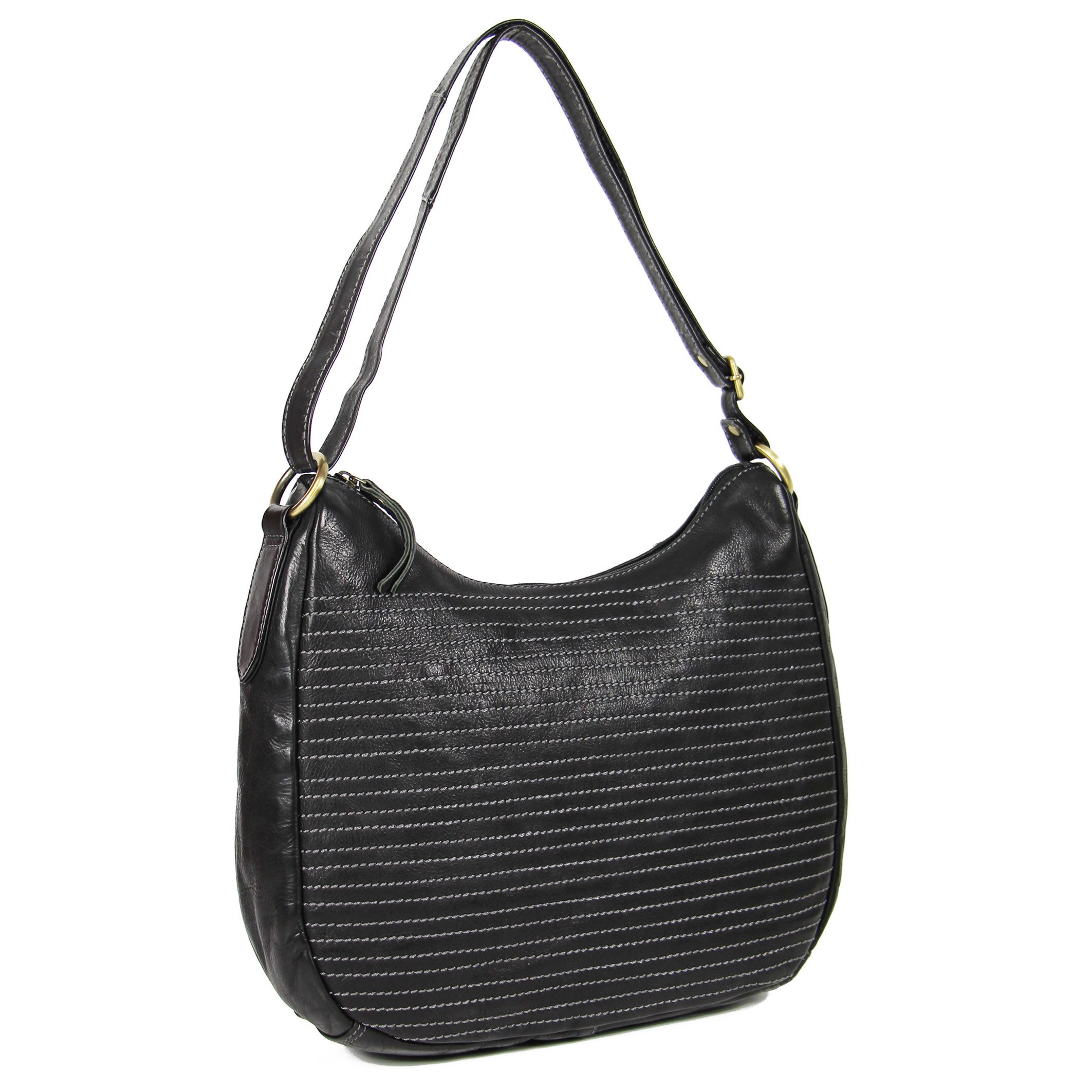 Umhängetasche Leder Damen DANA Ledertasche Freizeittasche Schultertasche Handtasche
