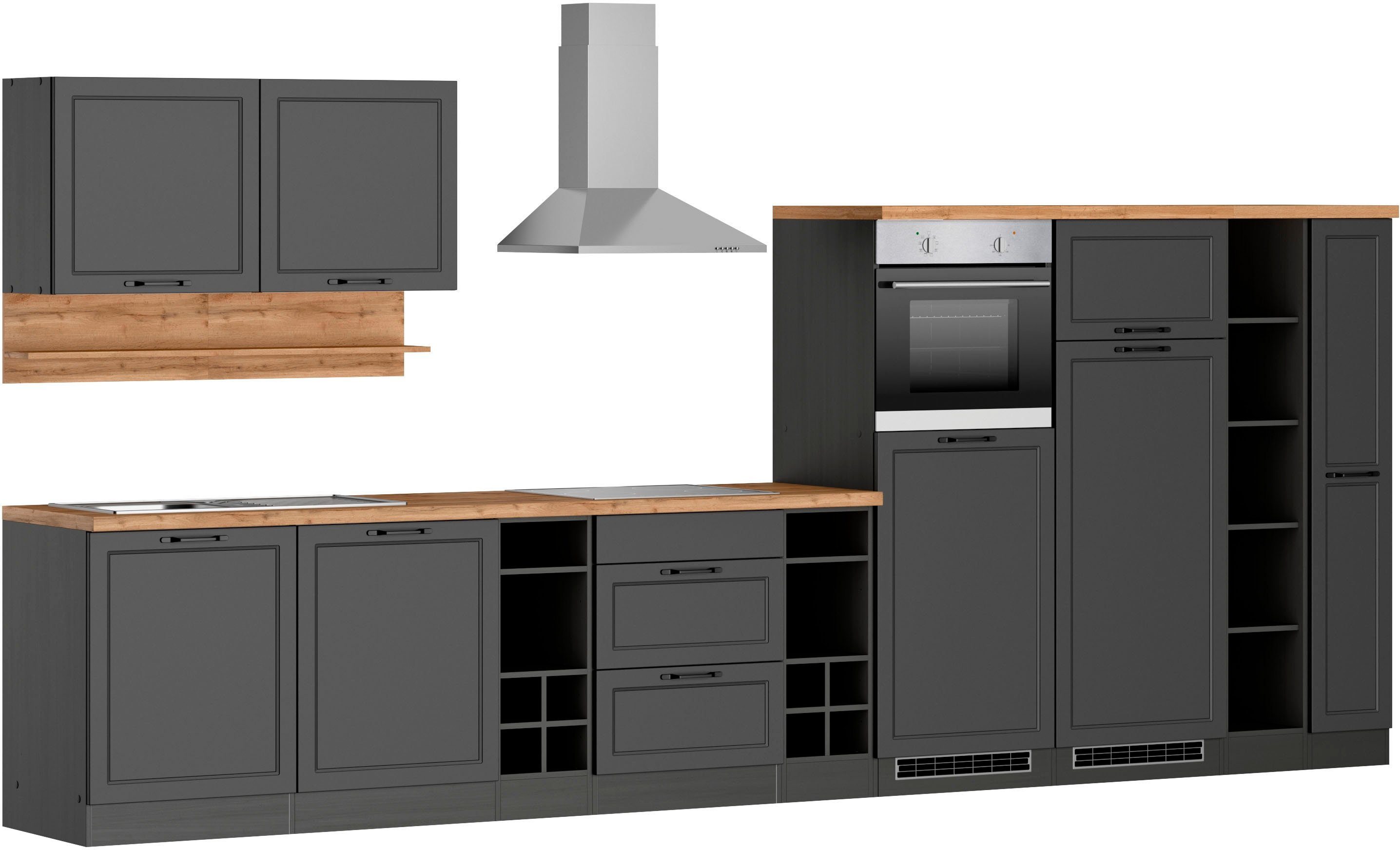 KOCHSTATION Küchenzeile KS-Lana, 420 cm breit, günstig online kaufen