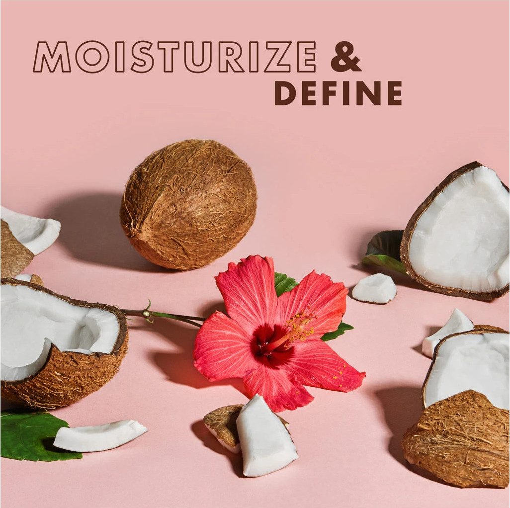Shea Moisture Haarspülung Curl & Shine Conditioner Coconut & Hibiscus 379ml, für lockiges Haar, 1-tlg., Sulfatfrei, Farbfrei