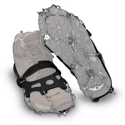 Navaris Spikes Schuhkrallen für Schuhe - Silikon Schuhspikes mit Edelstahl Ketten (1-tlg)