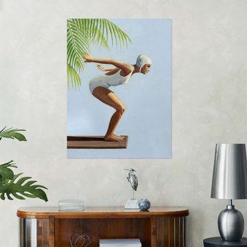 Posterlounge Wandfolie Sarah Morrissette, Bereit zu springen II, Badezimmer Maritim Malerei
