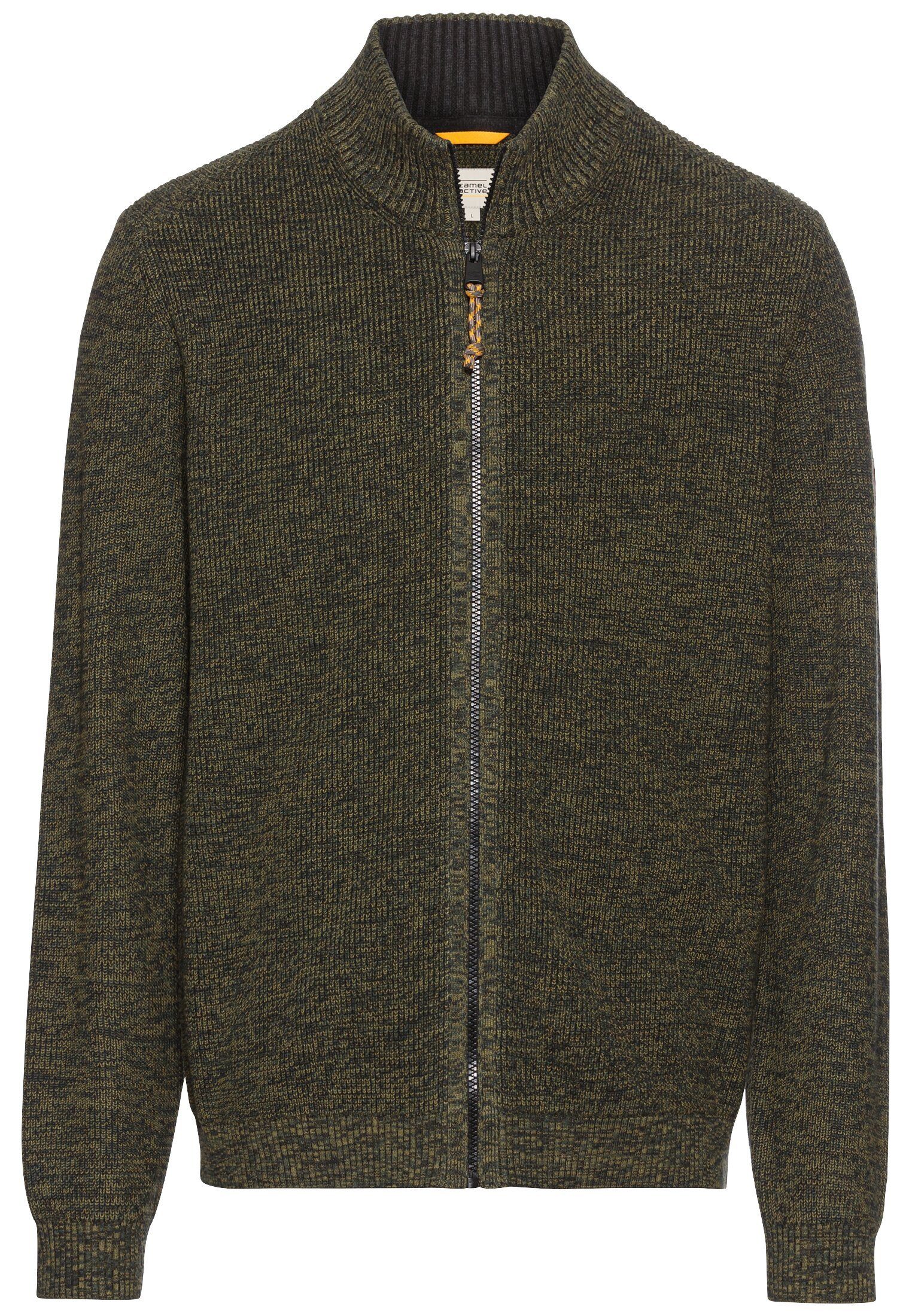 camel active Strickjacke Strickjacke mit Reißverschluss günstig online kaufen