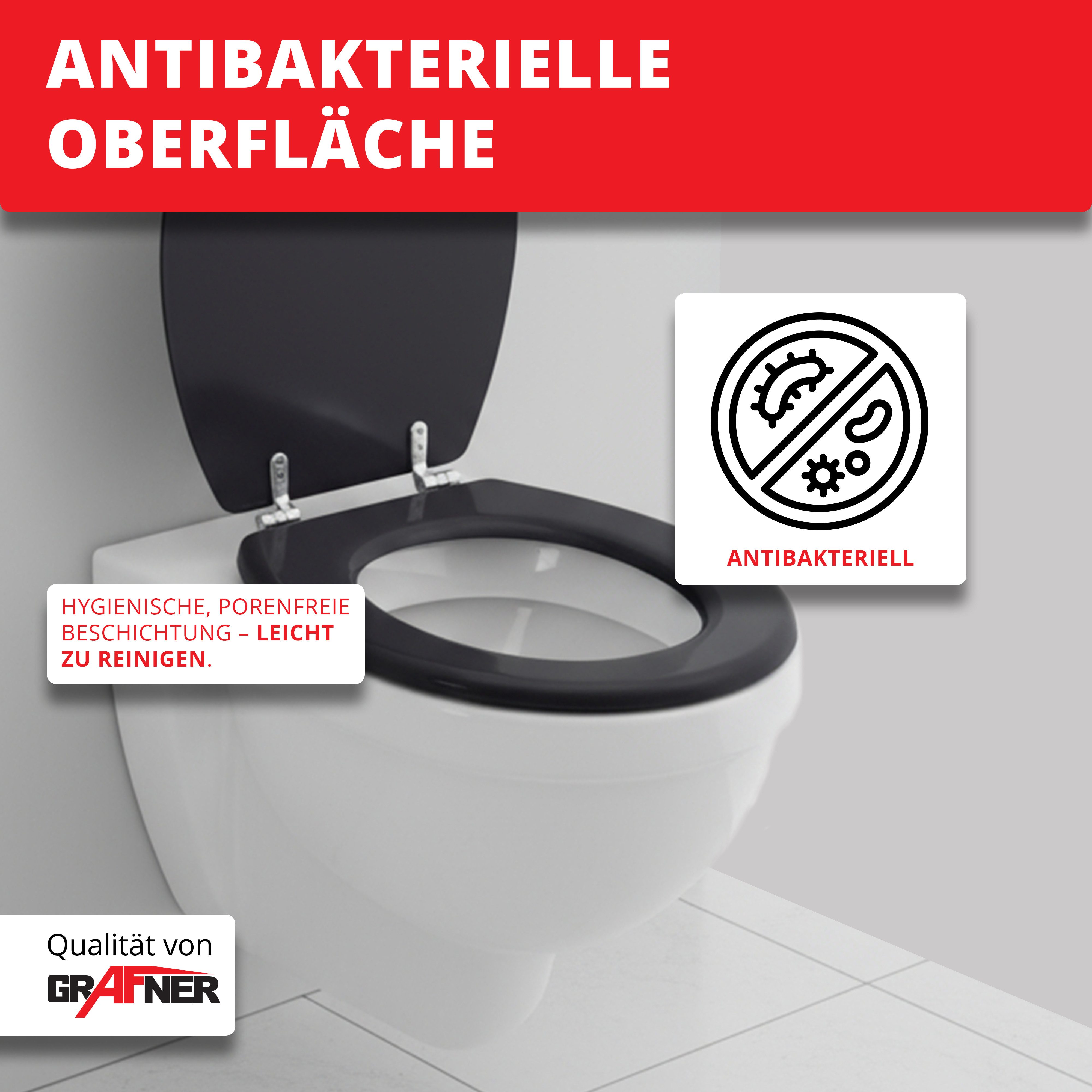 Grafner WC-Sitz Grafner WC Sitz aus MDF Toilettensitz verschiedene Motive – Bild 4 von 5
