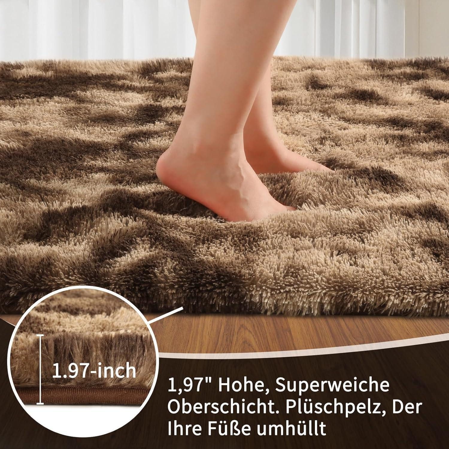 Sour Lemon Hochflor-Teppich Sour Lemon Hochflor günstig online kaufen