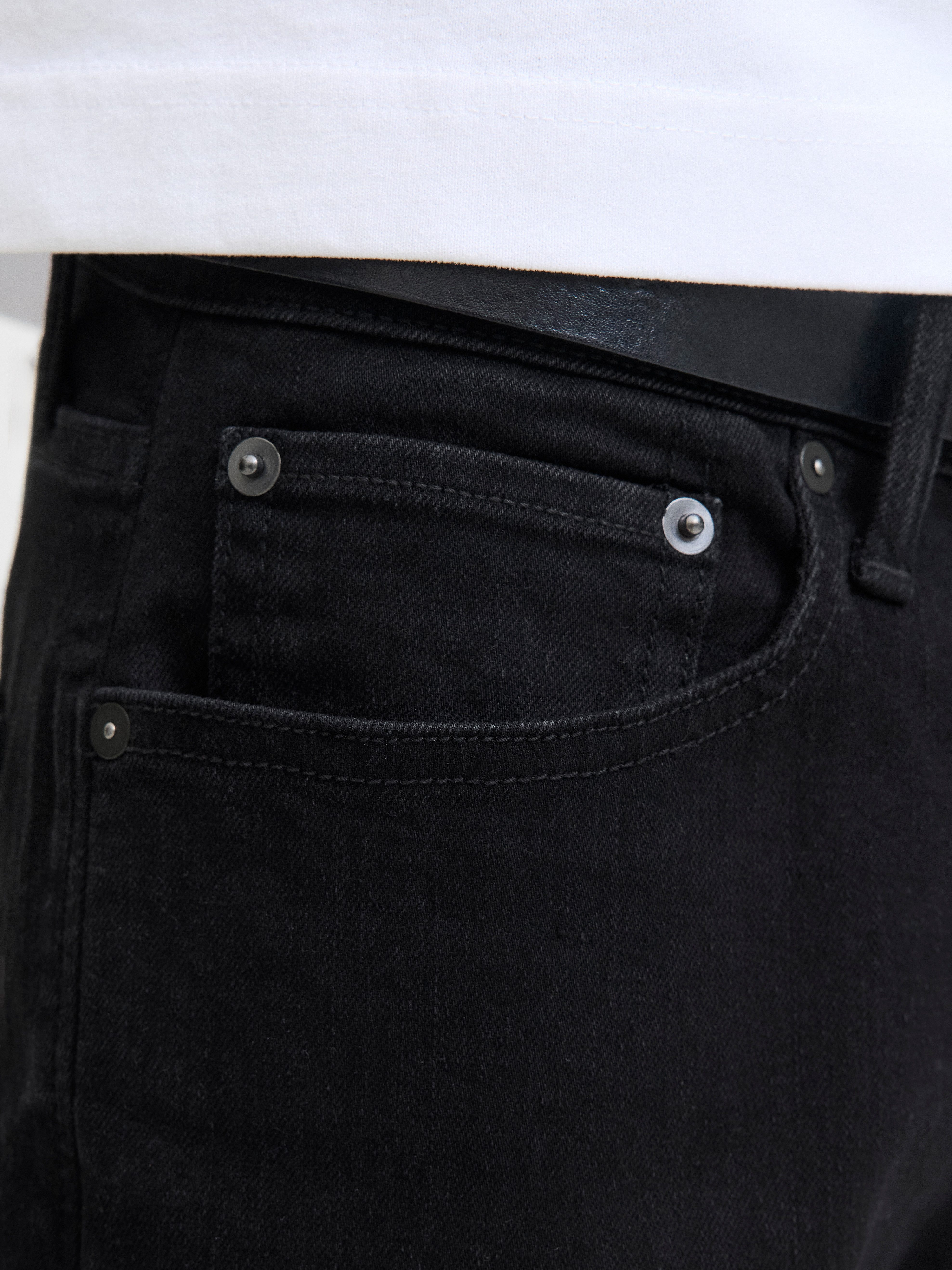 Jack & Jones Straight-Jeans JJICLARK JJORIGINAL SQ 2 Baumwollmischung, straight fit