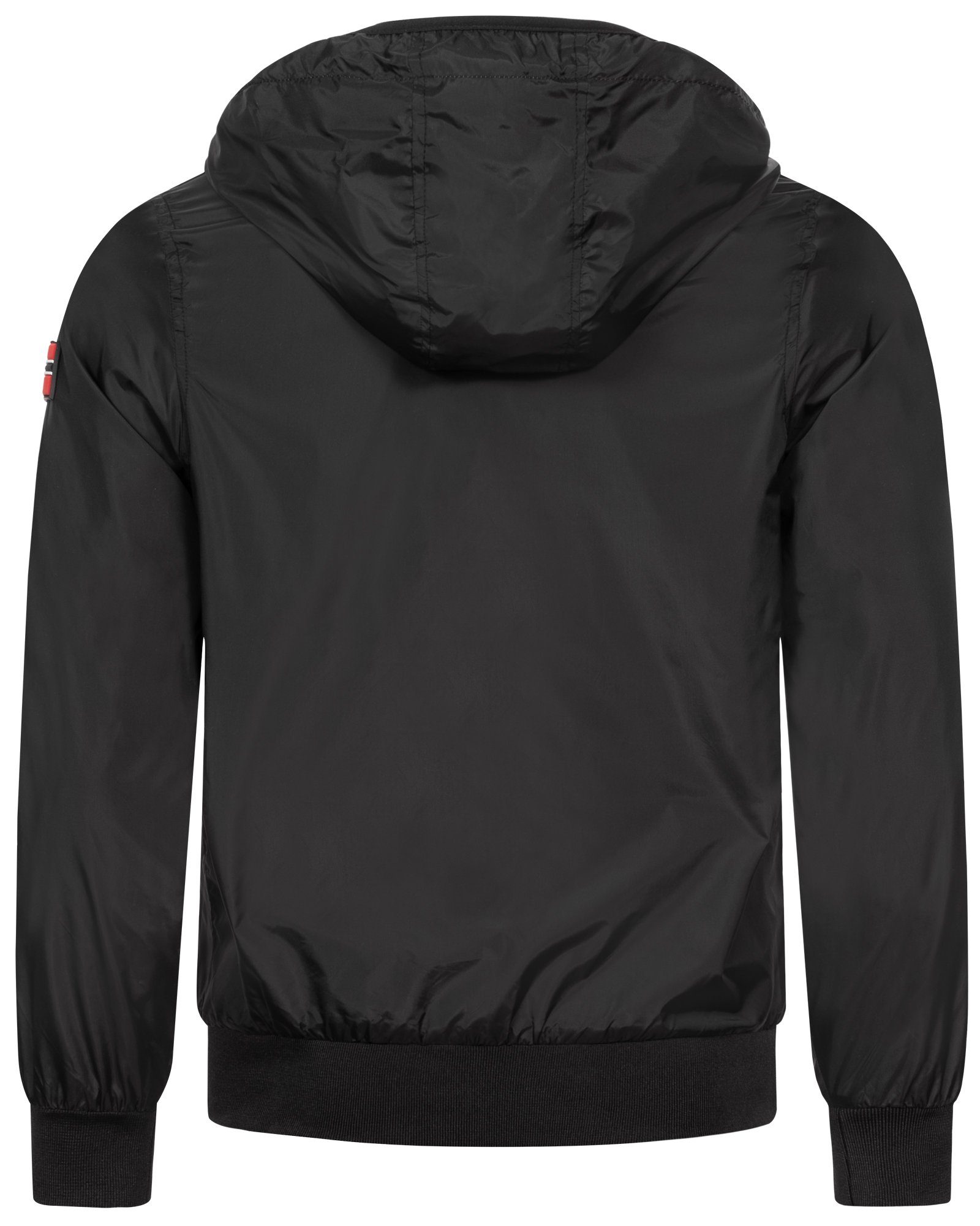 Geographical Norway Blouson Übergangsjacke Herbst Windbreaker Blouson Sommer Wende Jacke – Bild 3 von 5