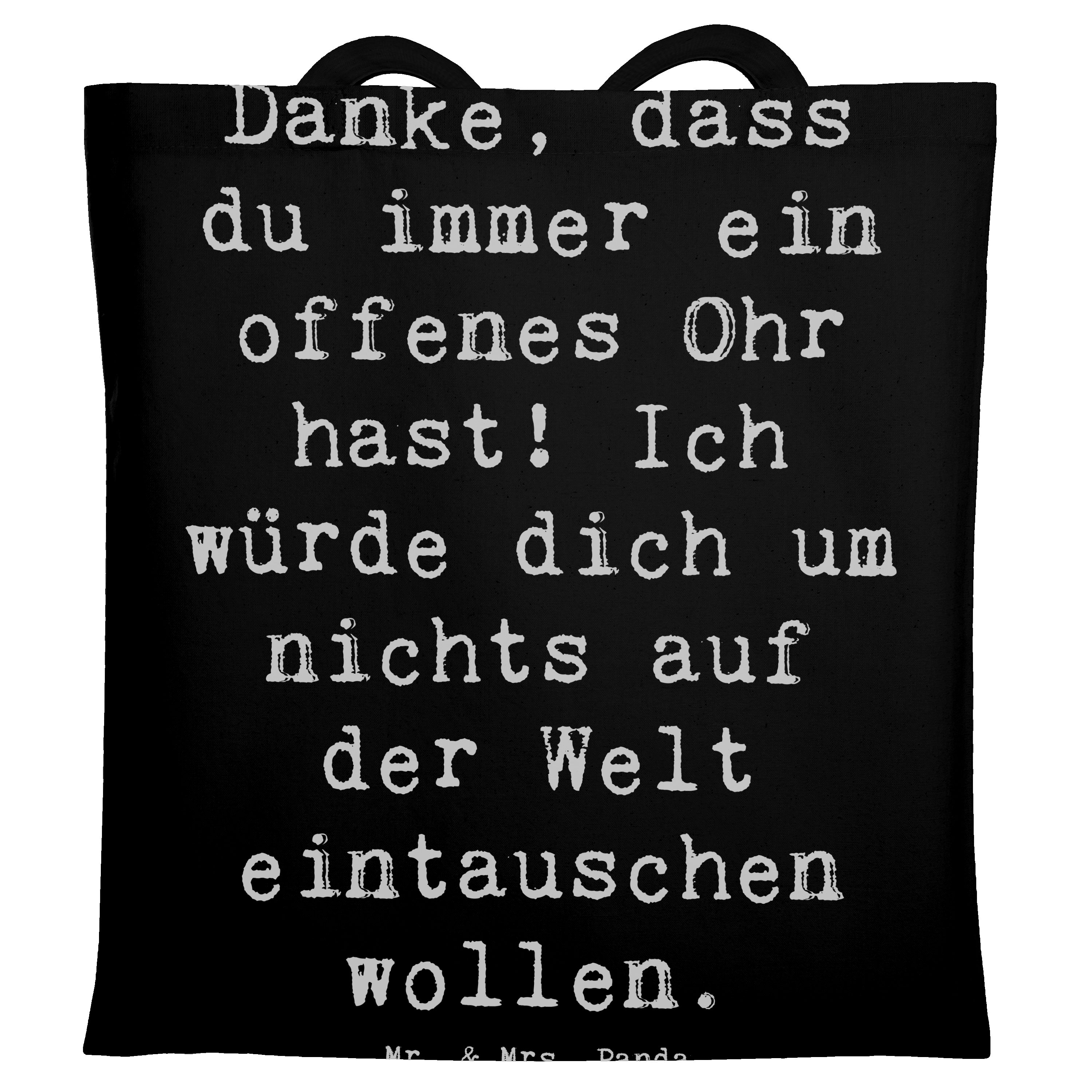 Tragetasche Freund fürs Leben - Schwarz - Geschenk, Freude., Badetasche, Beutelta