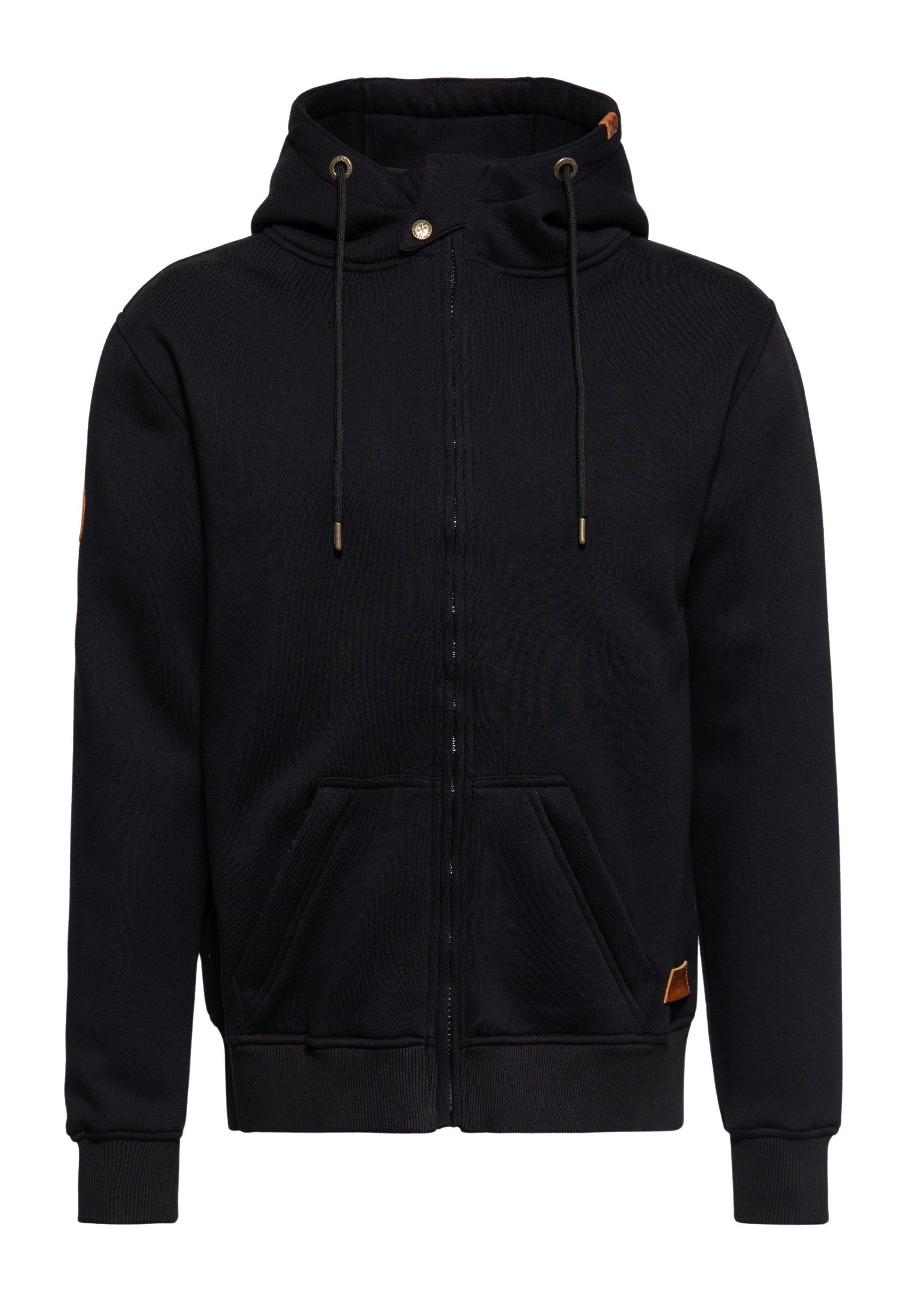 KingKerosin Kapuzensweatjacke K.K. Adventure Gear (1-tlg) mit herausnehmbarem Softshell-Innenfutter