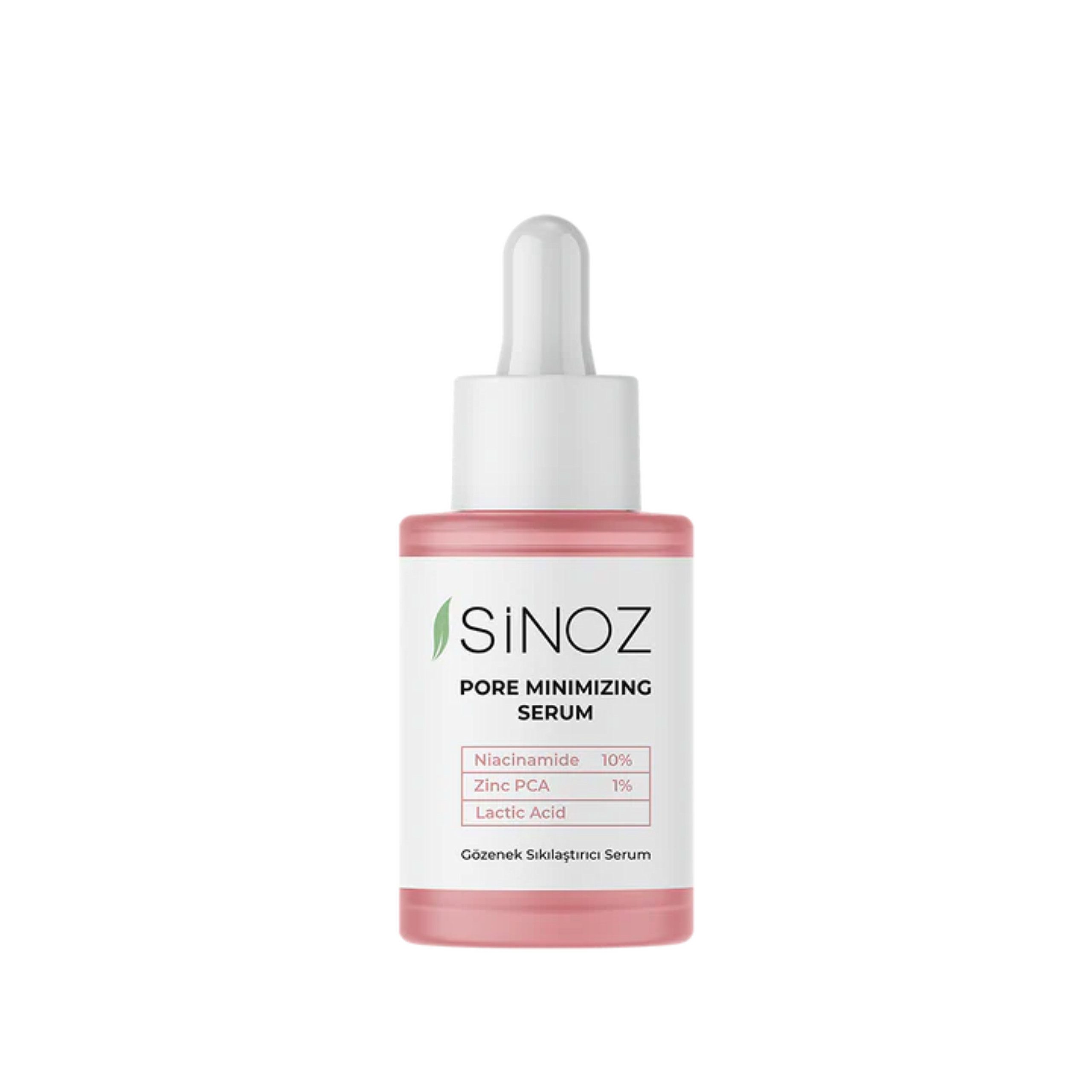 Gesichtsserum Sinoz Niacinamide Serum – Porenverfeinerndes Serum gegen Unreinheiten