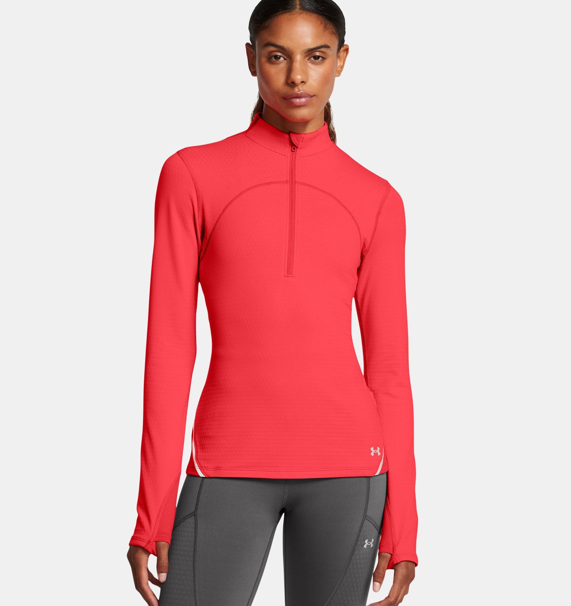 Under Armour® Langarmshirt VANISH CW 1/2 ZIP GREEN AQUA