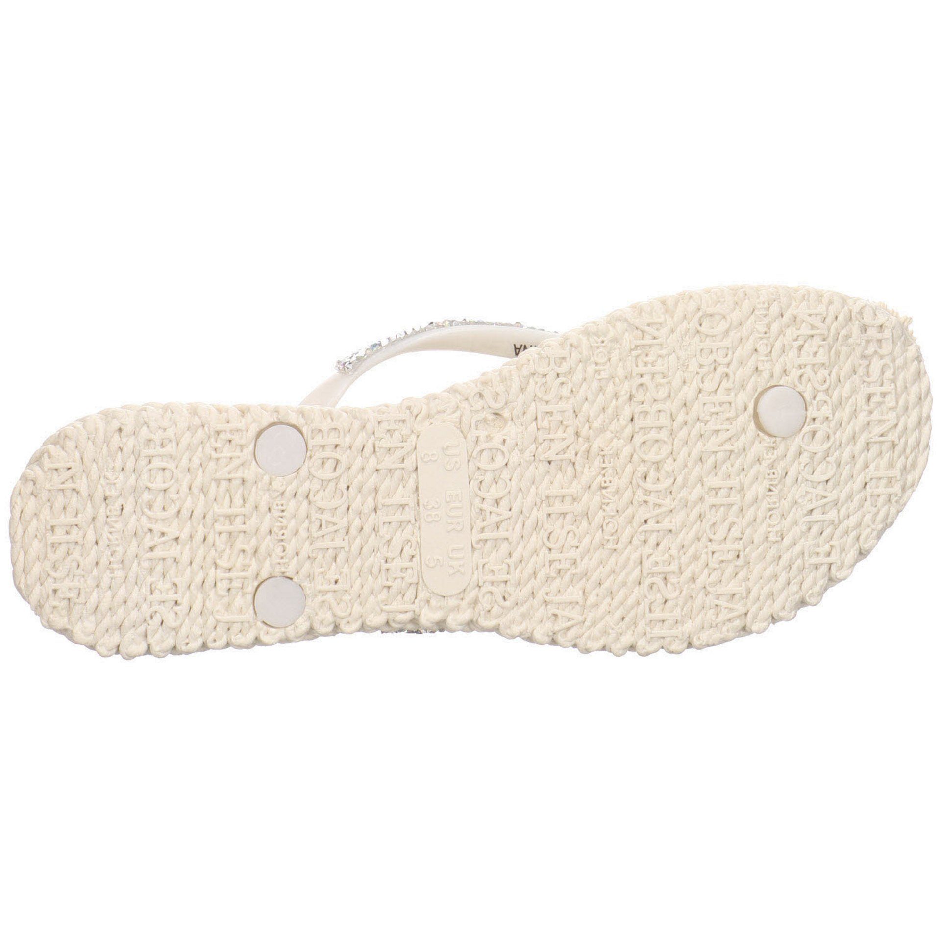 Ilse Cheerful Zehentrenner creme Sandalen Jacobsen Zehentrenner Synthetik Badelatschen Damen