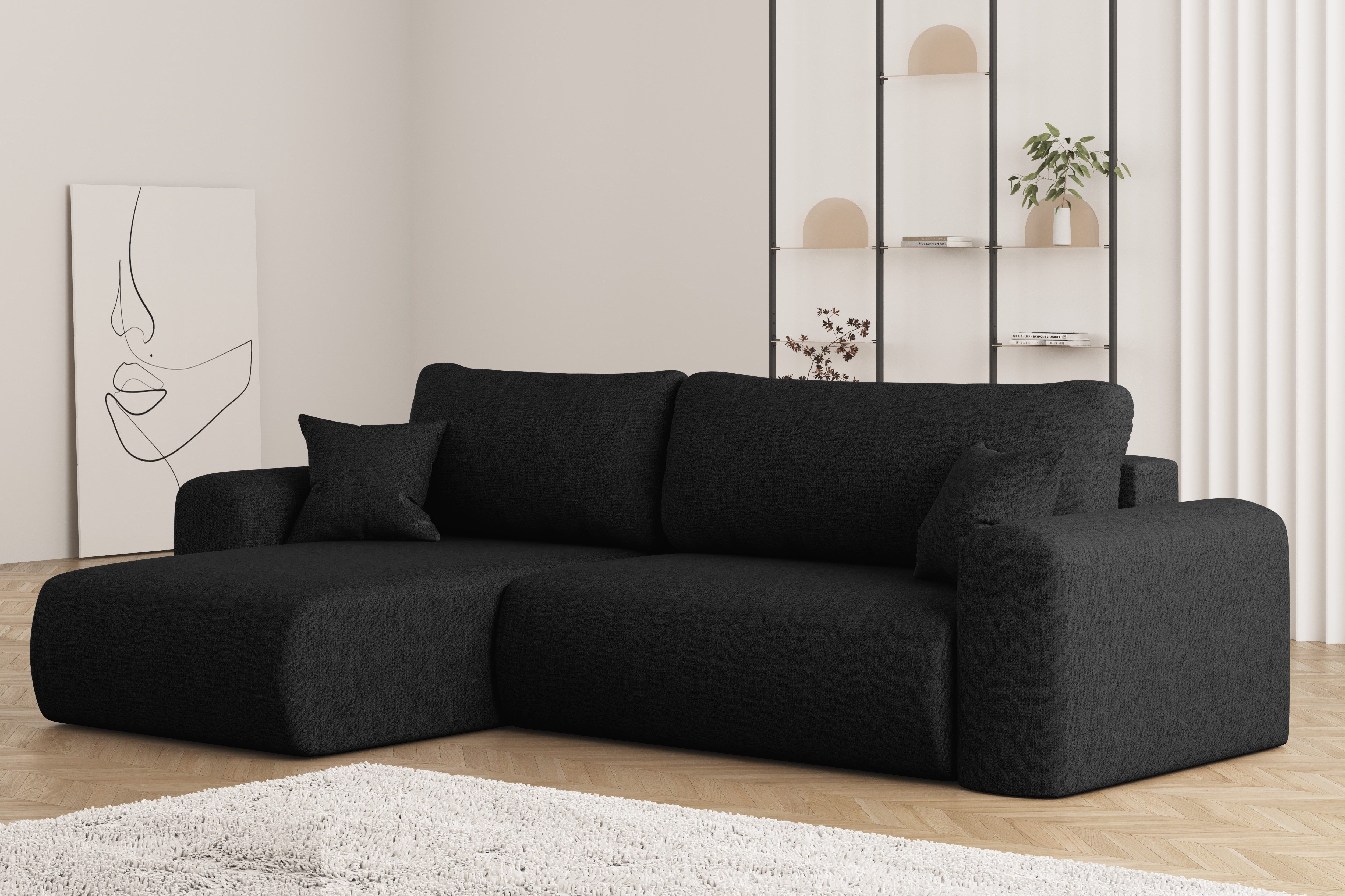 Kaiser Möbel Ecksofa Ecksofa mit Schlaffunktion günstig online kaufen