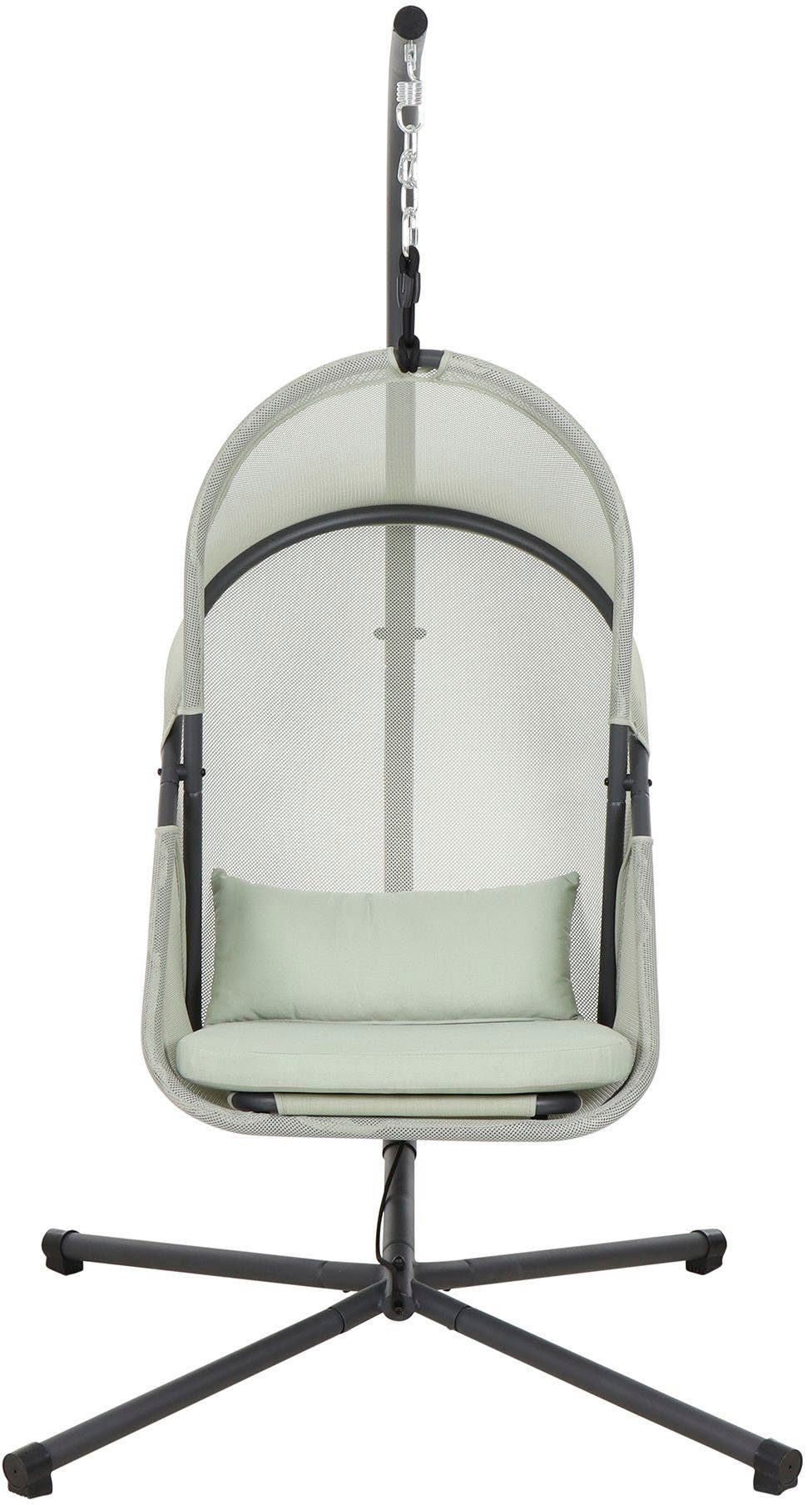 Siena Garden Hängesessel YOBAYA, Korb platzsparend faltbar