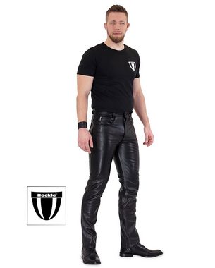 Lederhose Bockle® NEW Bopo Tube Lederhose Lederjeans echte Lederhose Herren