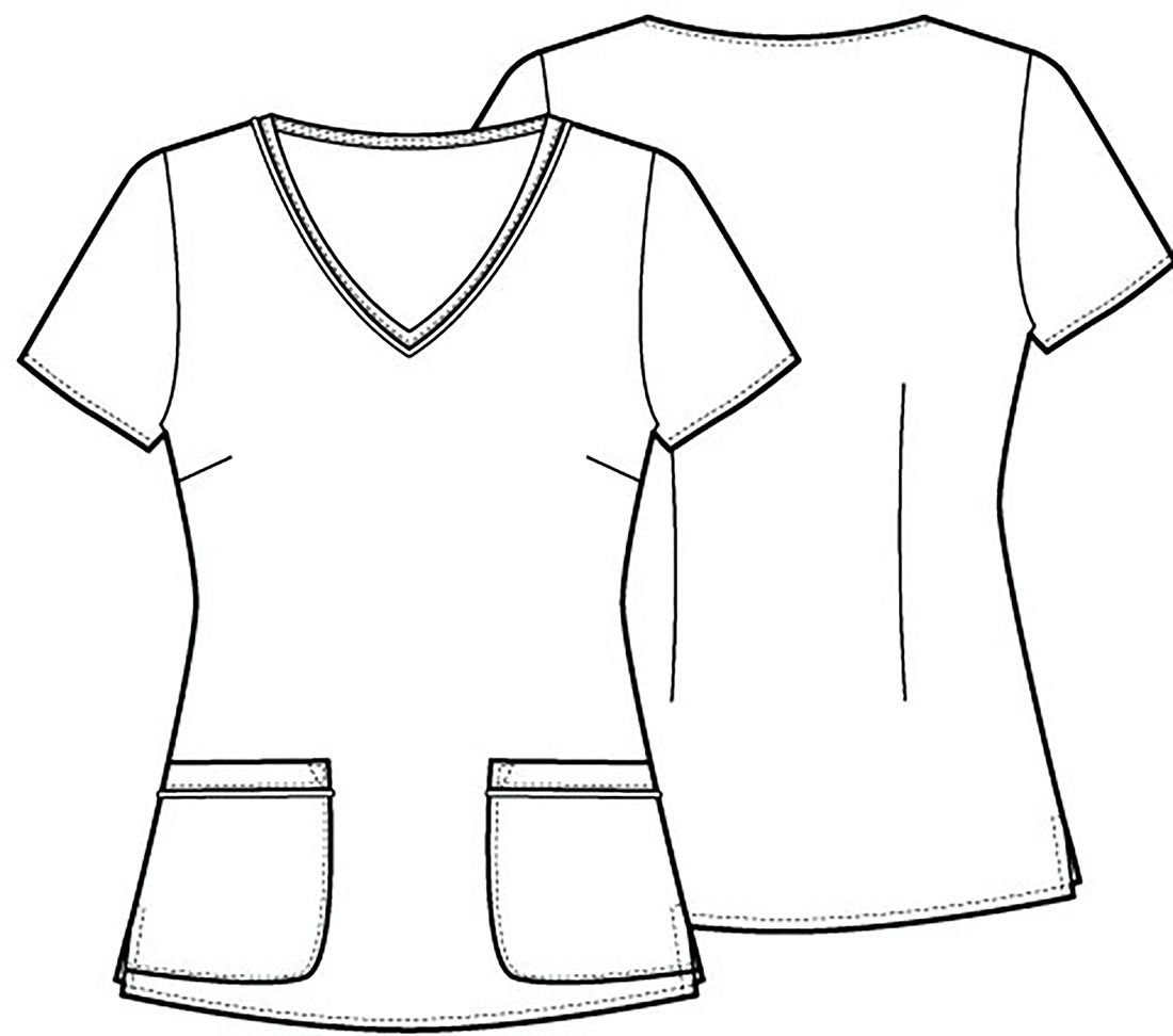 Cherokee Funktionsbluse Bunt bedruckter Disney Kasack "Bambi" Kasack mit Motiv