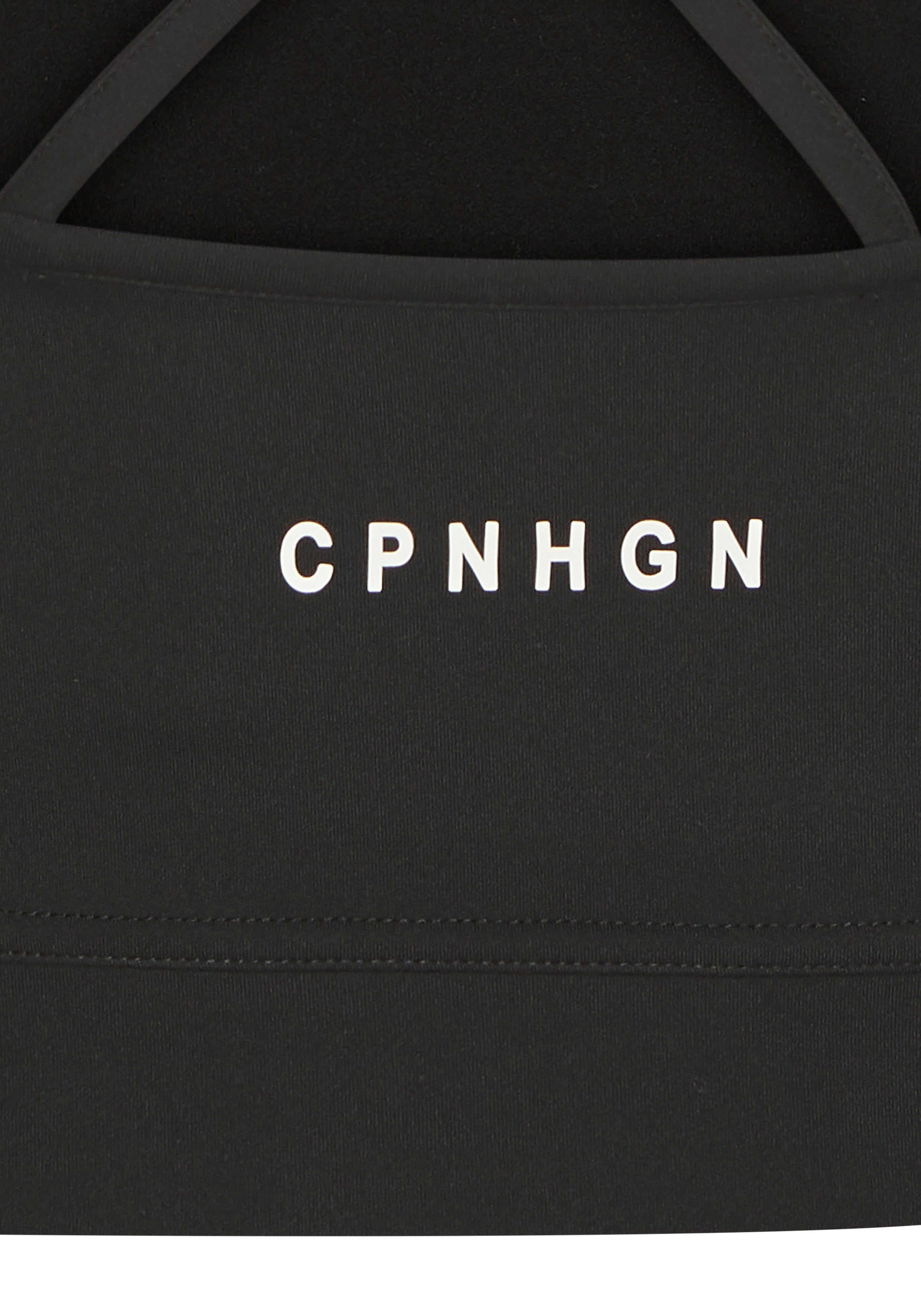 Copenhagen Studios Crop-Top mit gekreuzten Trägern und herausnehmbaren Pads