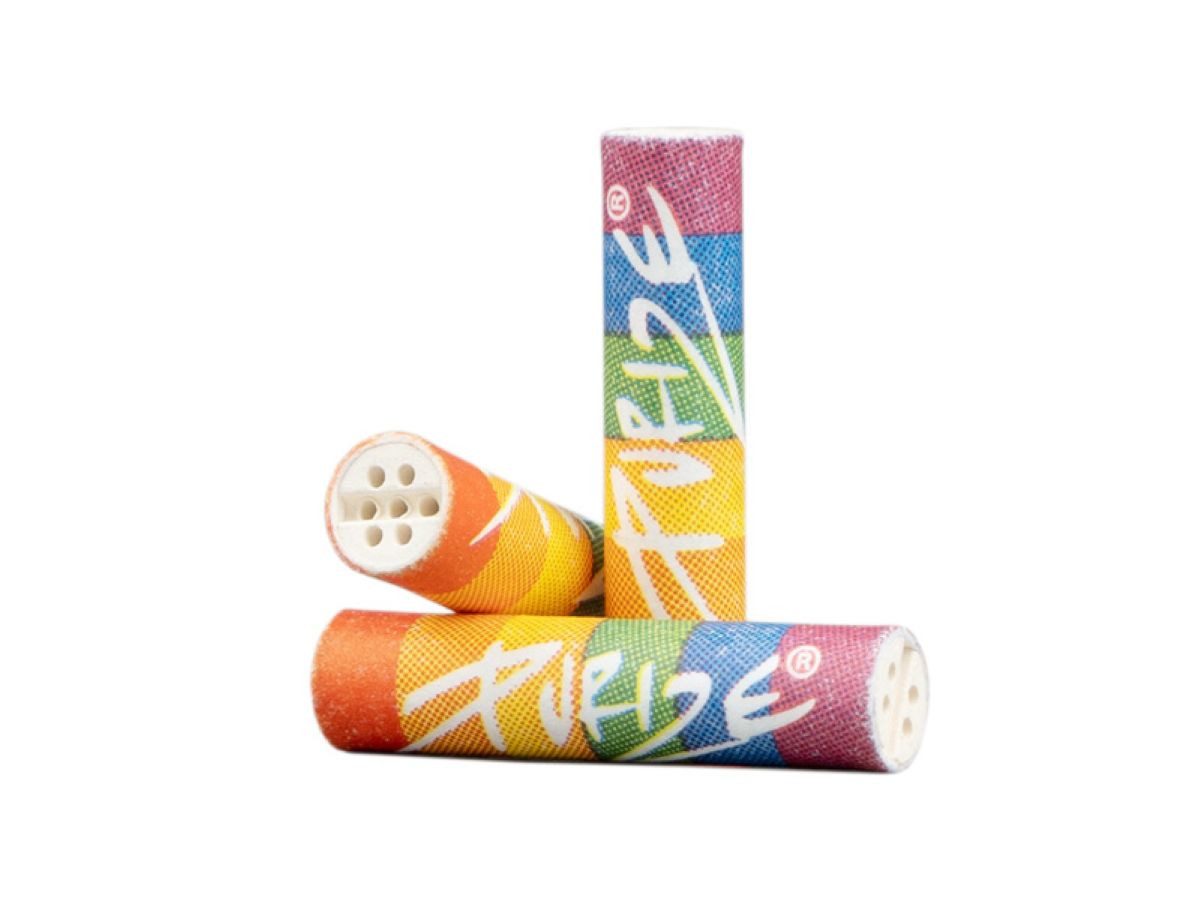 Purize Aktivkohlefilter PURIZE 250er Vorratsbeutel, XTRA Slim Size bunt ø 5,9 mm, made in Germany Filter - inkl eine Transporthülle