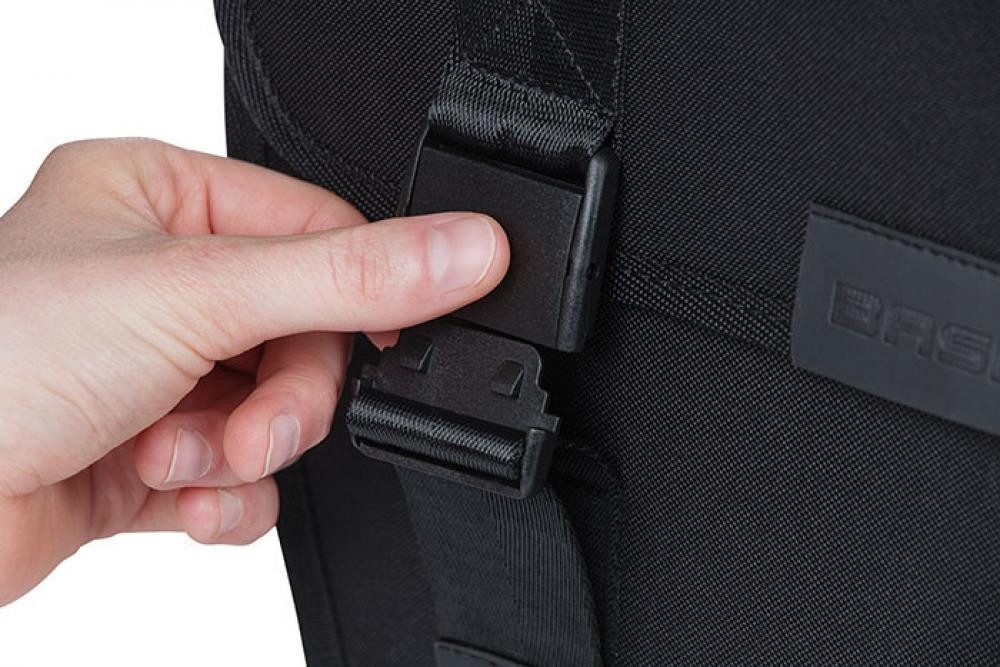 Basil Fahrradtasche Basil Tour Fahrrad Doppeltasche 28L schwarz - wasserabweisend & formst