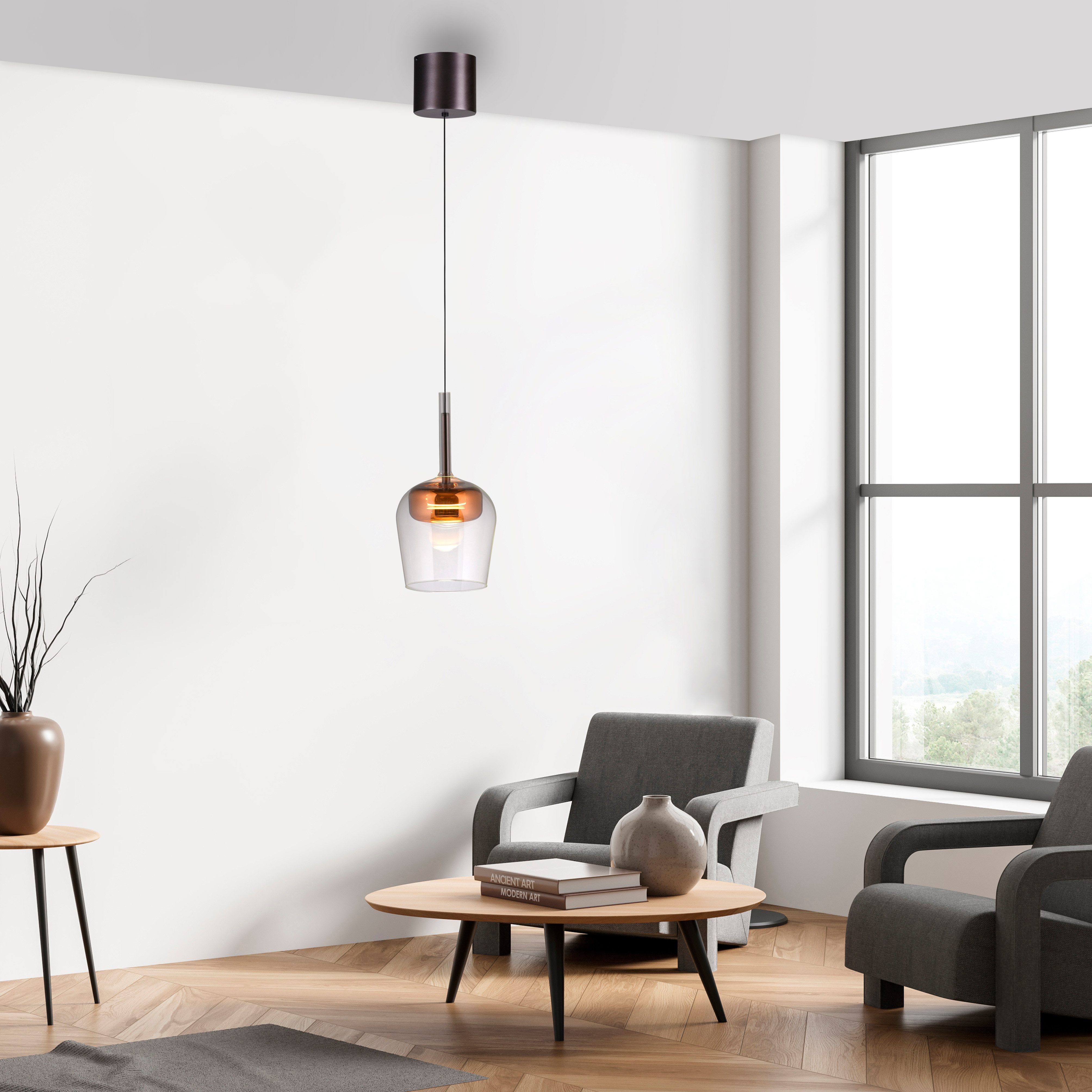 Neuhaus Q SMART HOME LIGHTS LED Pendelleuchte Q-KON, Smart Home, LED fest integriert, warmweiß - kaltweiß